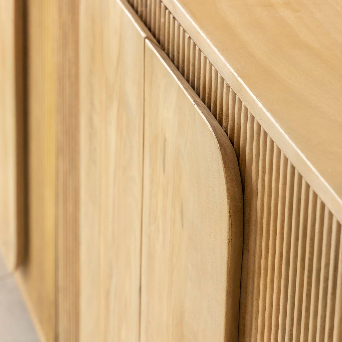 Buffet en bois de manguier EROS bois clair, MADE IN MEUBLES
