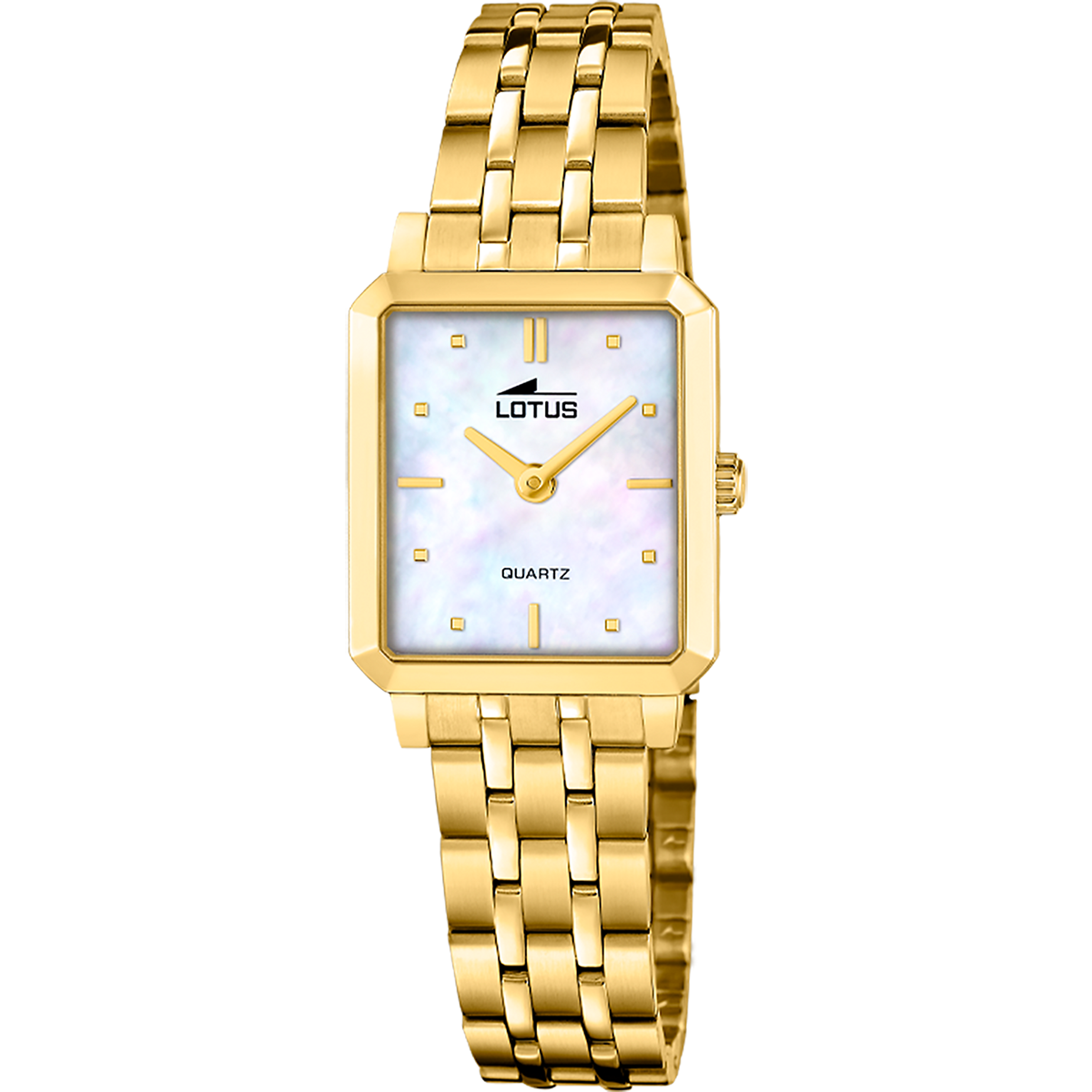 Montre Analogique TOGETHER doré nacre blanche doré, LOTUS