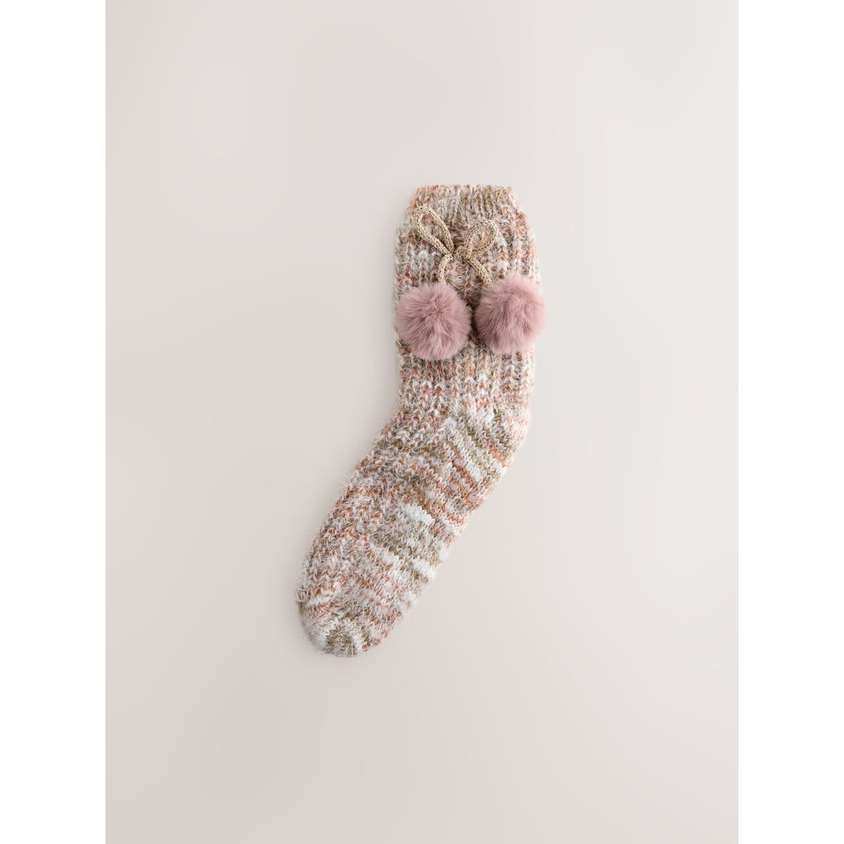 Chaussons à semelle épaisse, 1 paire naturel, NEXT