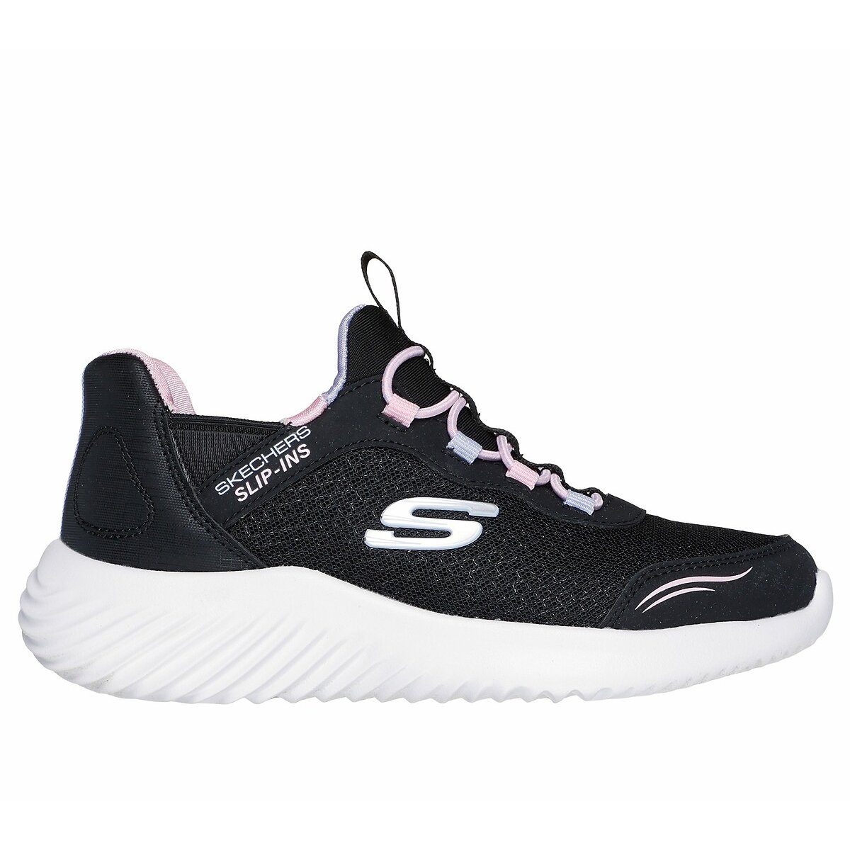 Baskets Slip-Ins: Bounder-Simple Cute noir, SKECHERS