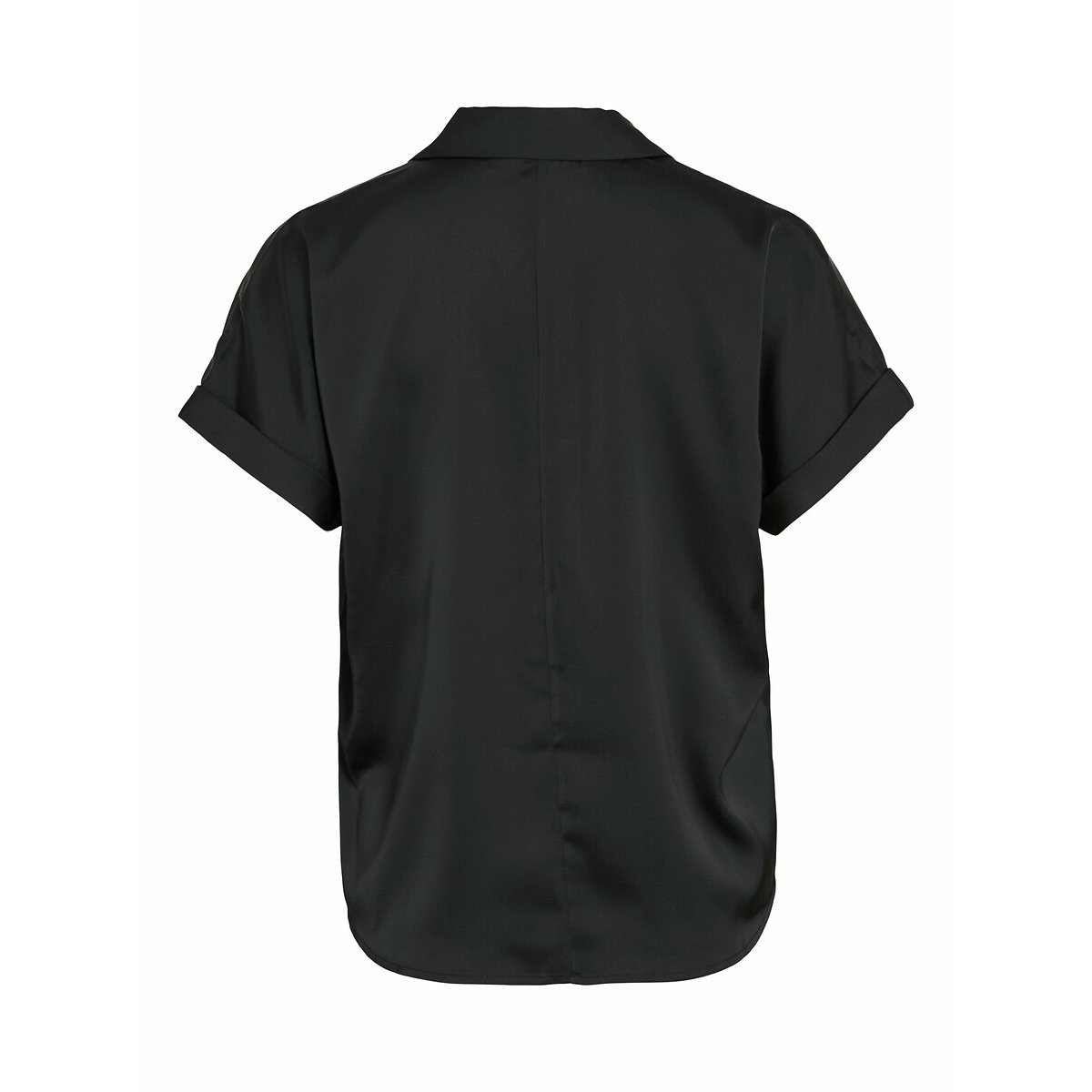 Camisa de mangas curtas preto , VILA