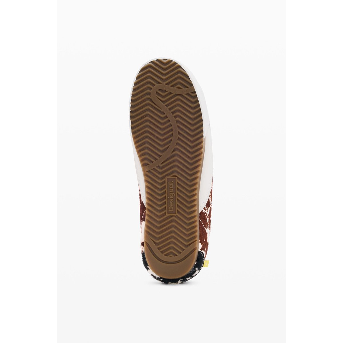 Baskets Animal Patch 100 % cuir multicolore, DESIGUAL