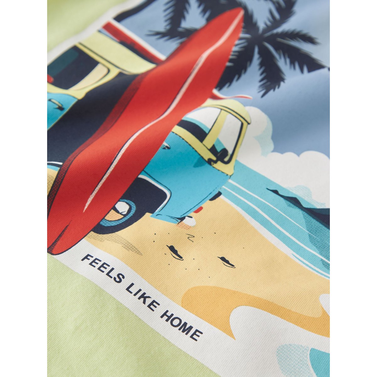 T-Shirt lime cream, NAME IT