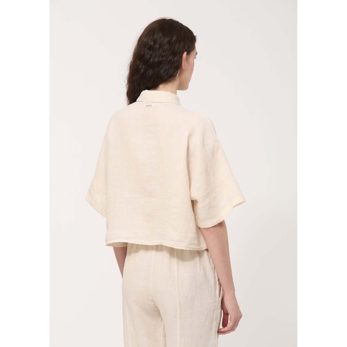 Chemise en lin naturel, HUMILITY