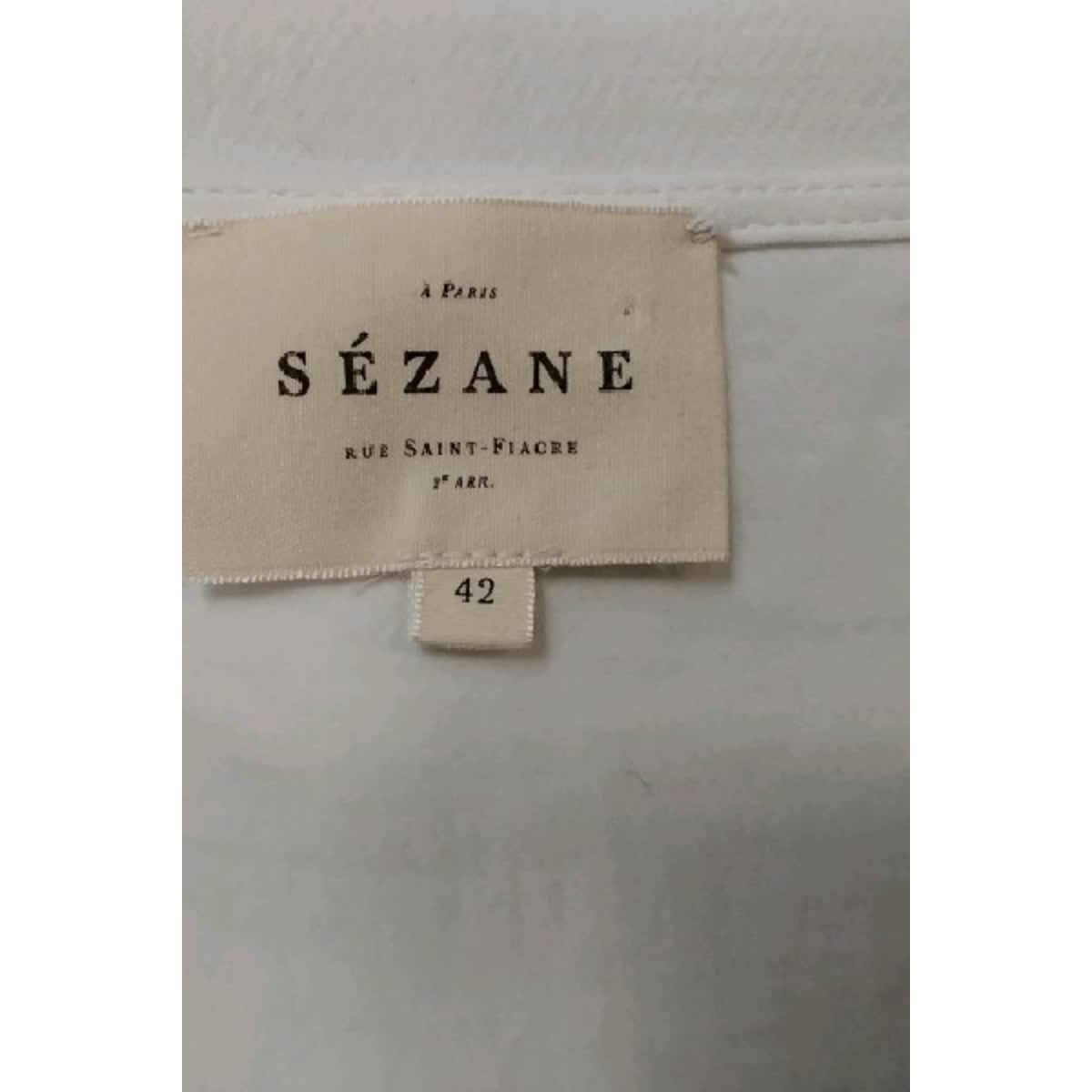 Blouse - Très Bon État blanc, SEZANE