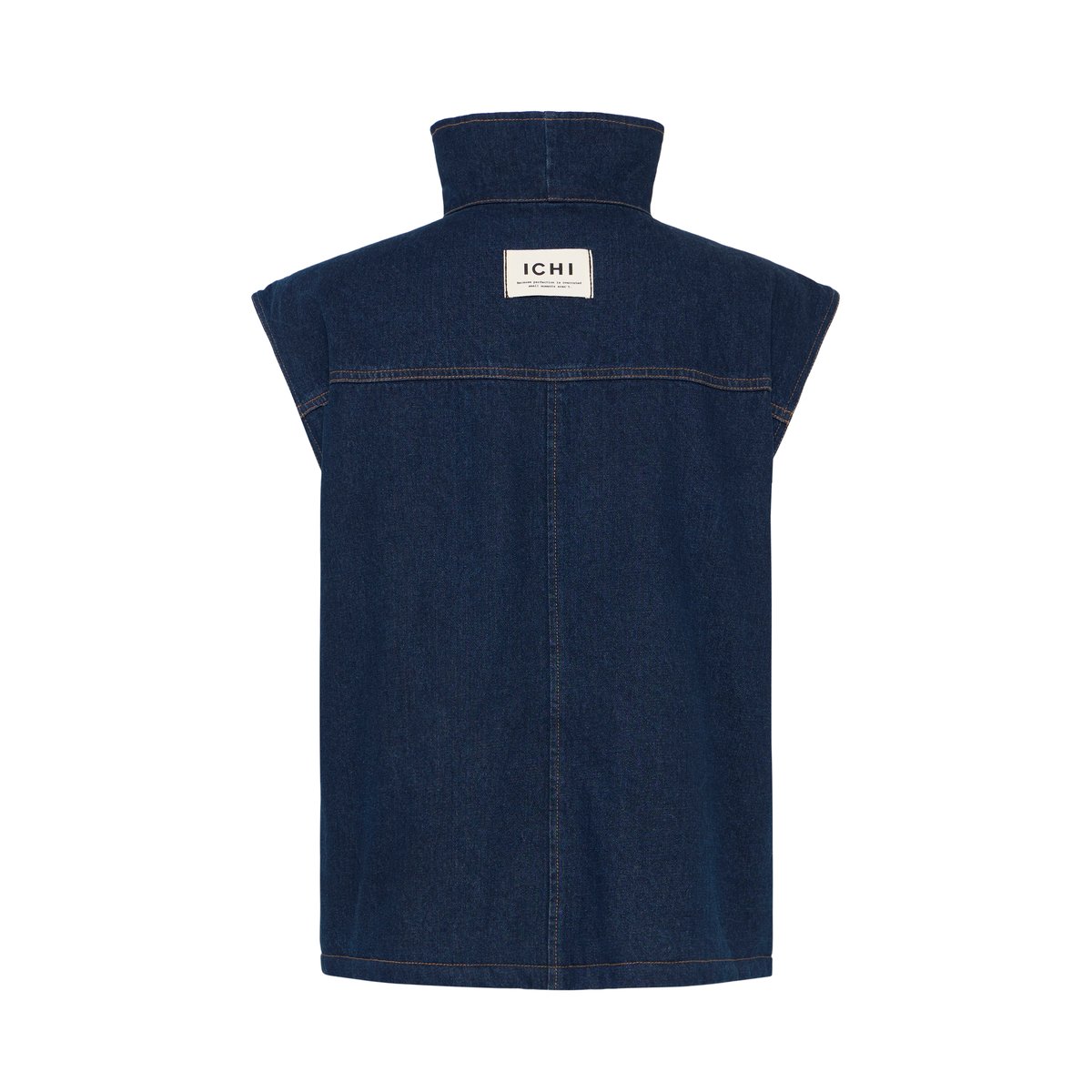Veste en jean bleu denim authentic blue, ICHI
