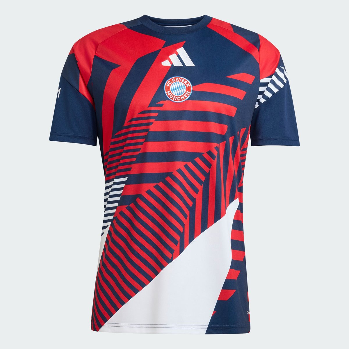 Maillot Pré-Match Fc Bayern Munich 2026/27 Maillot Pré-Match Fc Bayern Munich 2026/27 night indigo / better scarlet, adidas Performance