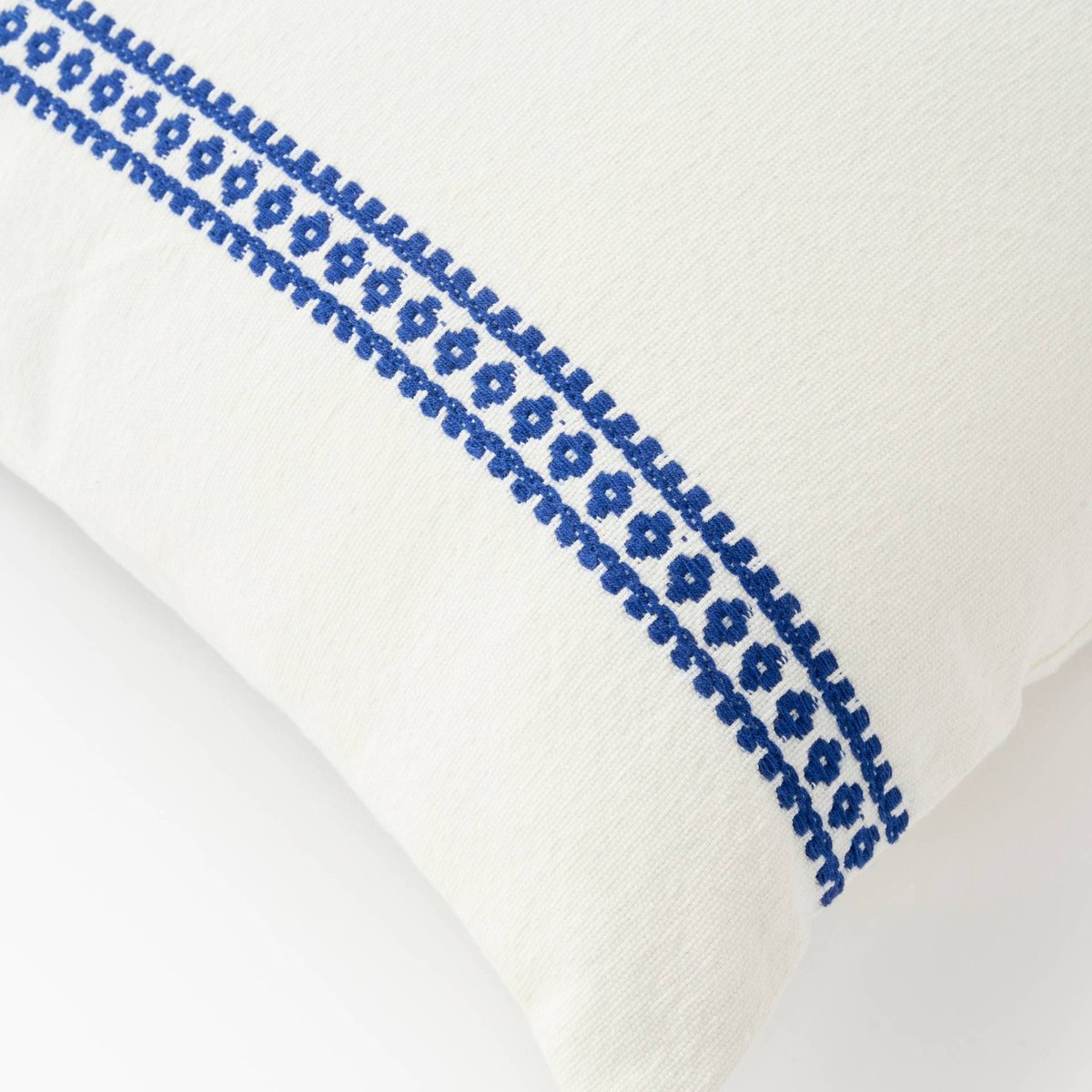 Coussin jacquard, 45x45cm, 100% coton electrique, MONOPRIX