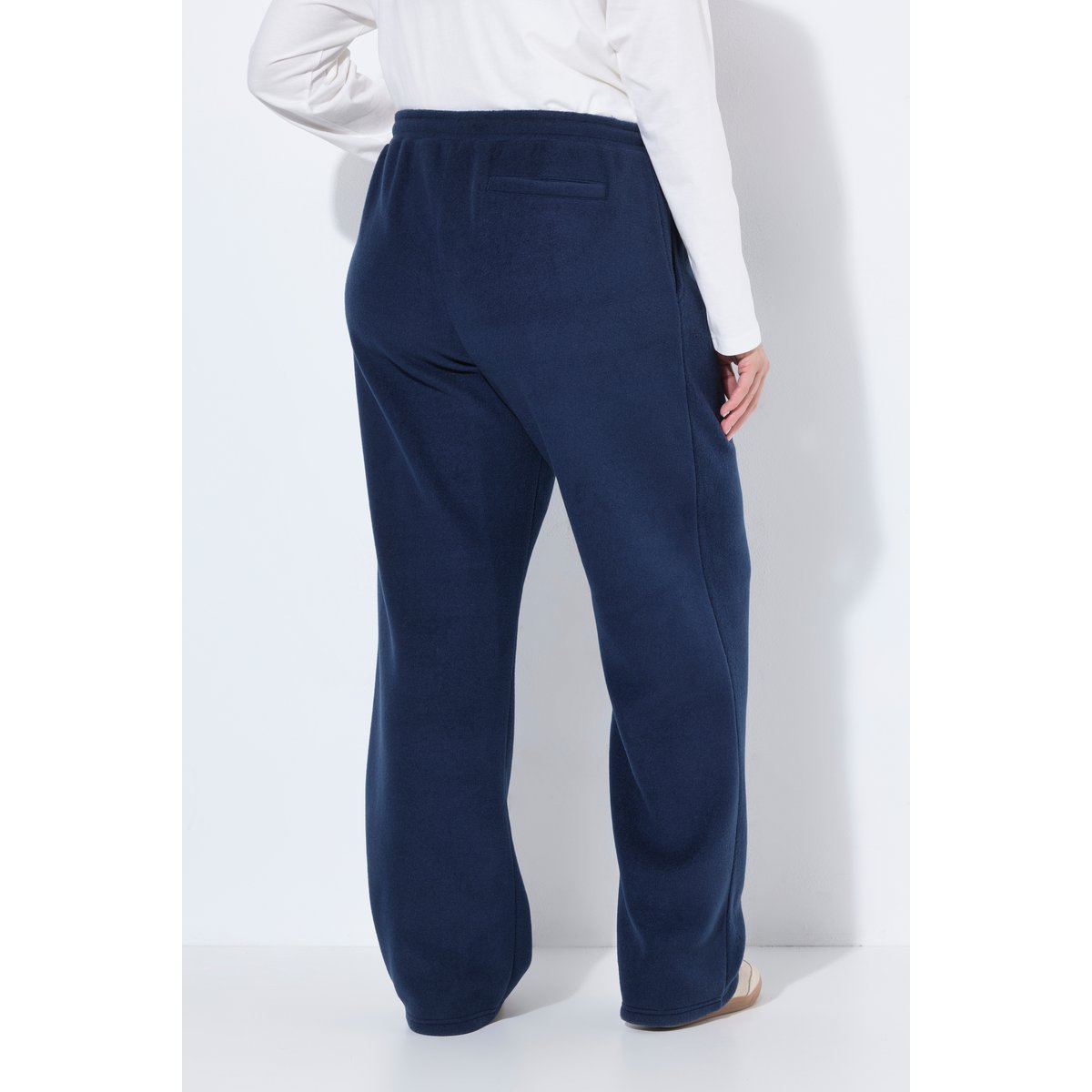 Pantalon en molleton Rose marine, ULLA POPKEN