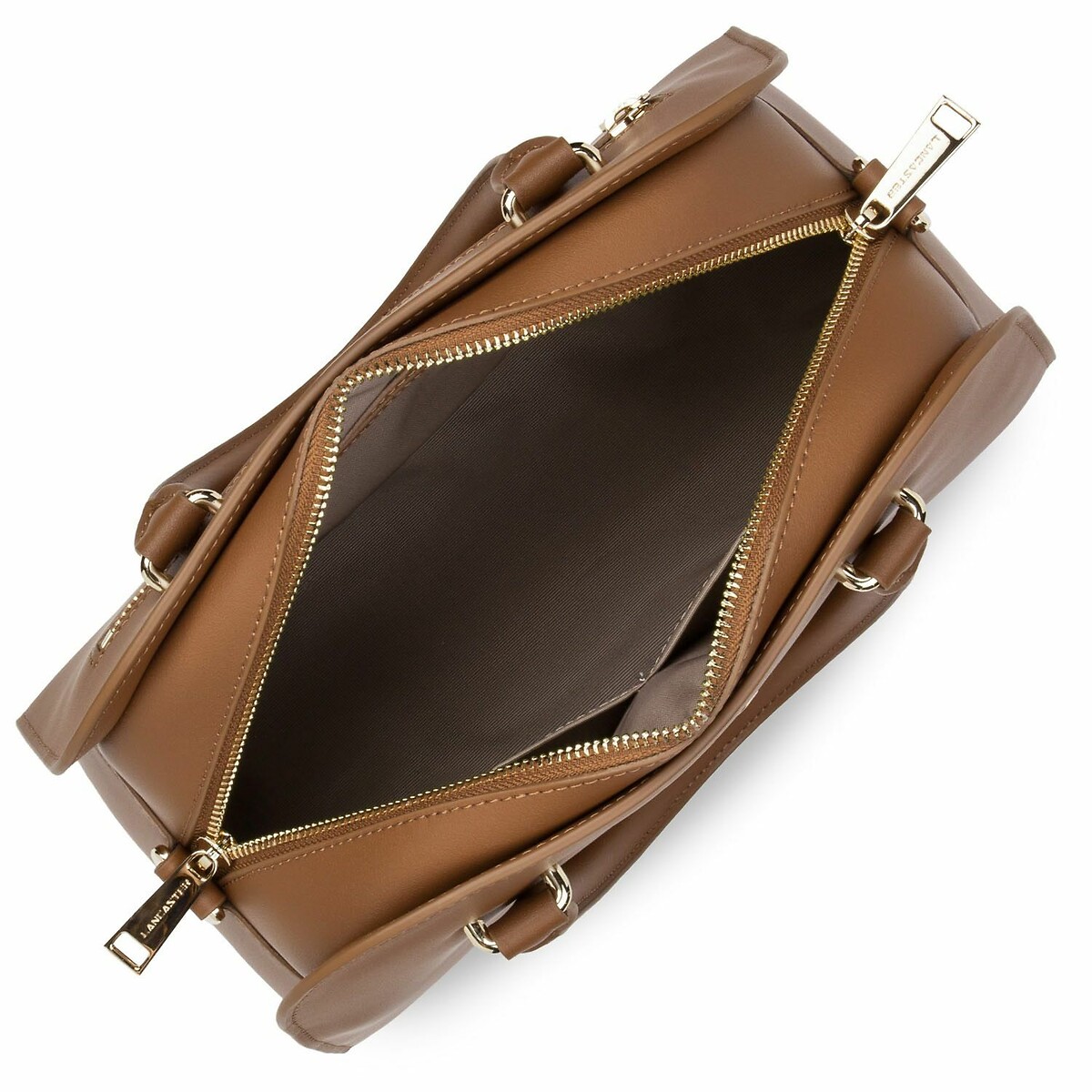 Bolso de mano con cremallera CITY PHILOS avellana, LANCASTER