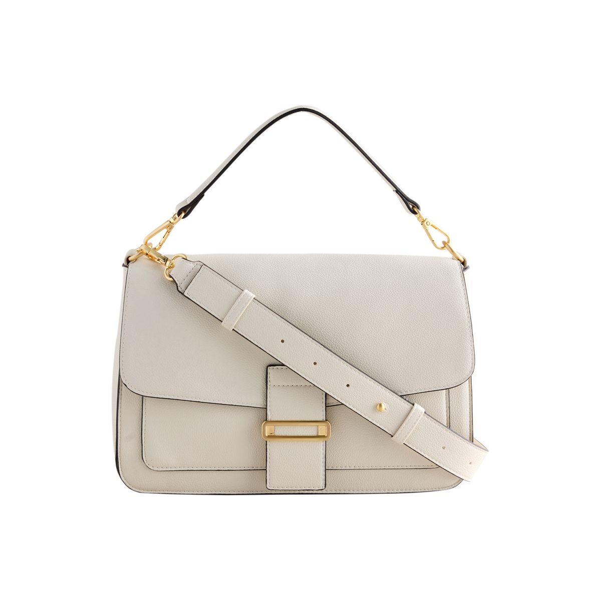 Grand sac à main détail métallique os, NEXT
