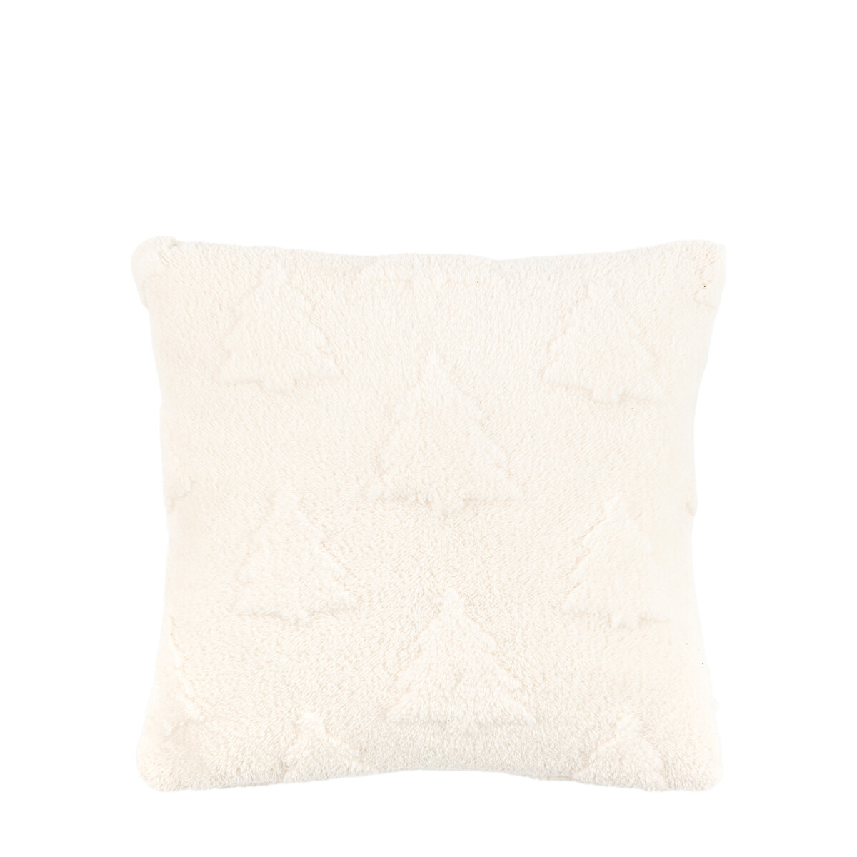 Winterglow Christmas Tree Sherpa Cushion brown , ÉDITÉ