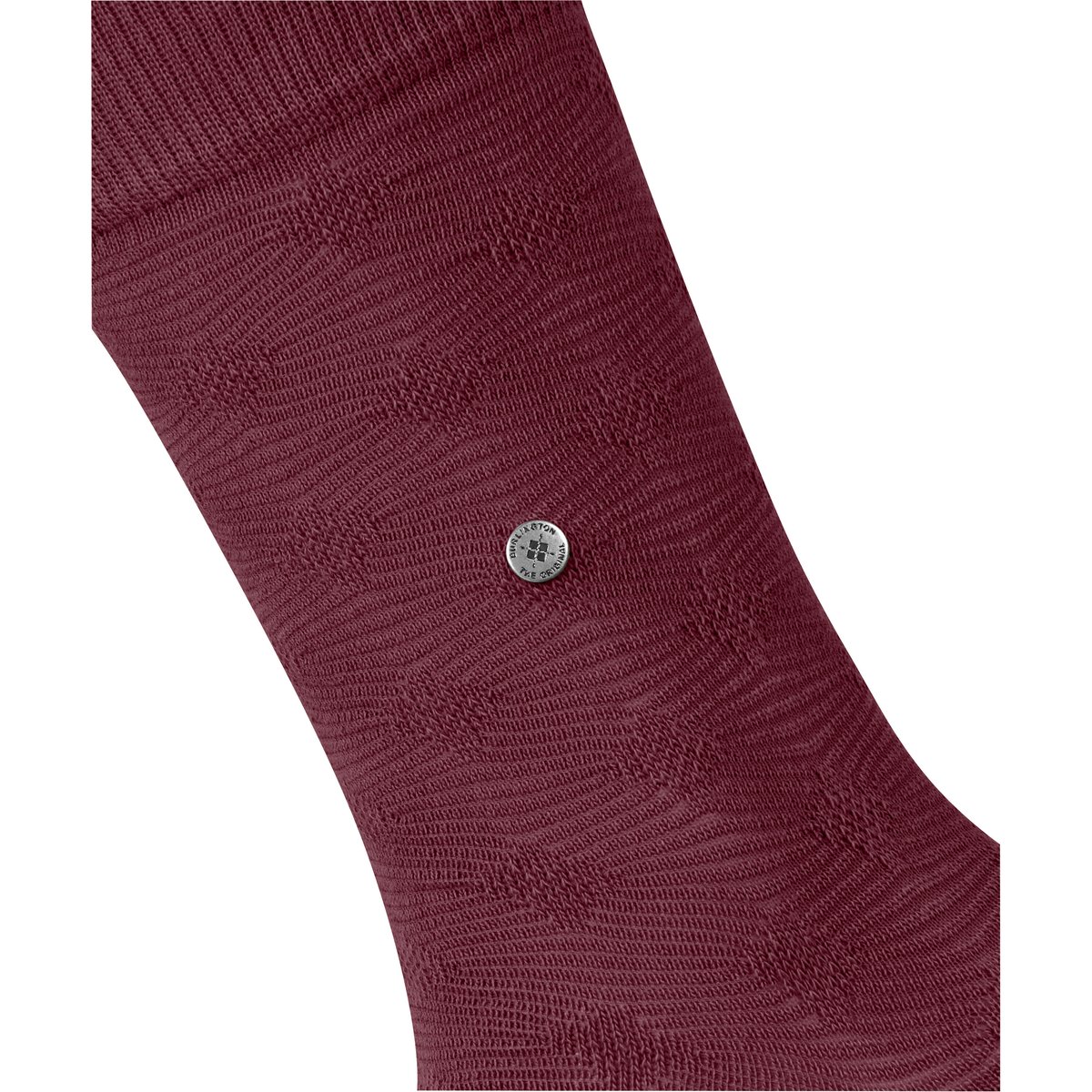 Chaussettes Structured Dot Opaque rouge, BURLINGTON