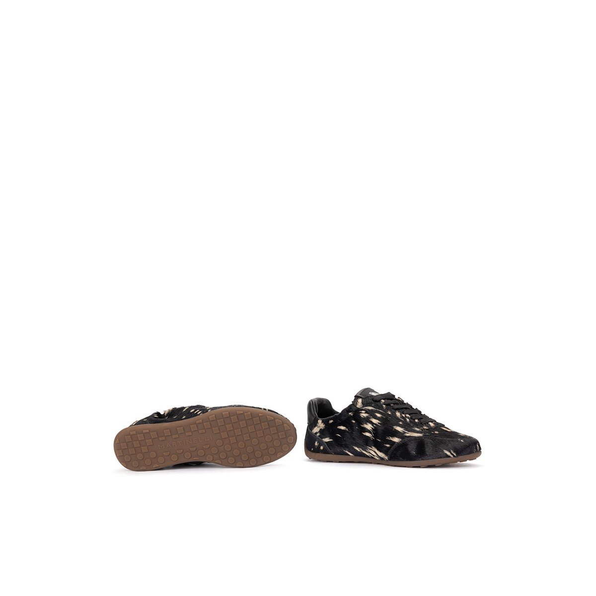 Baskets cuir Bellechase black, MARTINELLI
