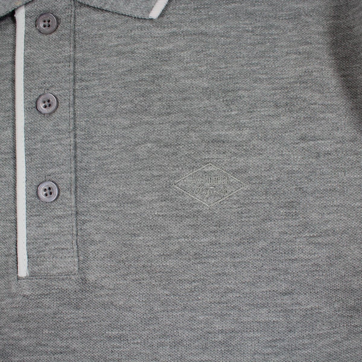 Polo manches longues, patte de boutonnage CLUB HOUSE gris, LEE COOPER