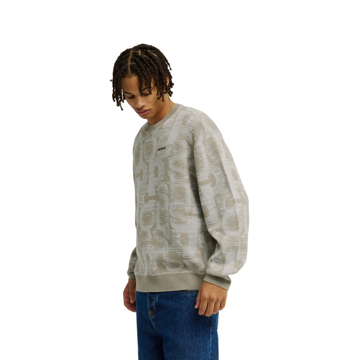 Pull. gris dc blitxed high rise, DC SHOES