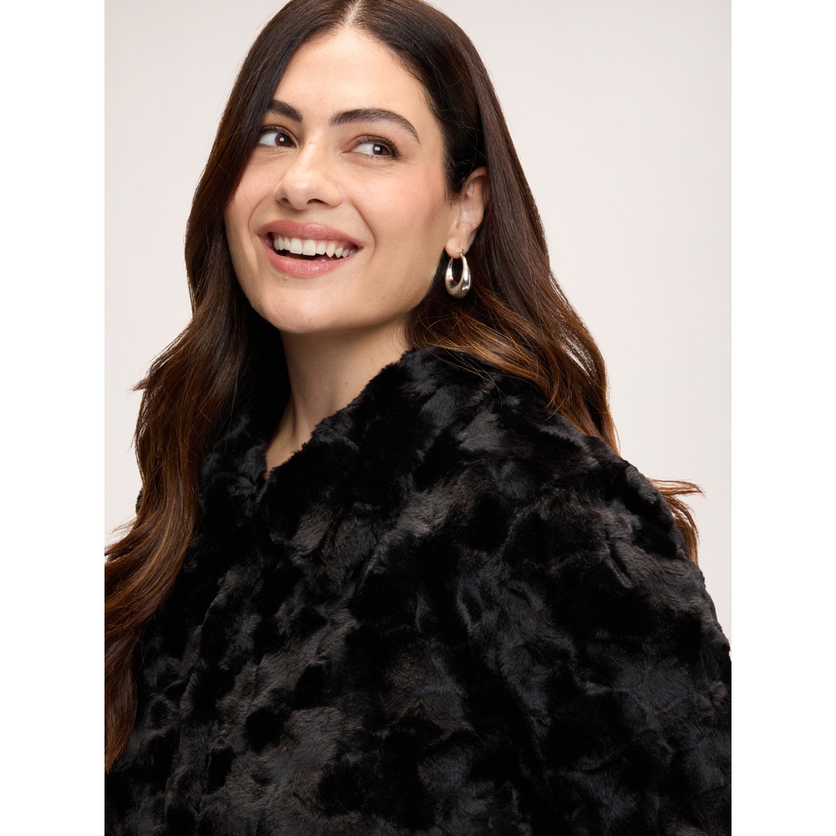 Veste courte noir, FIORELLA RUBINO