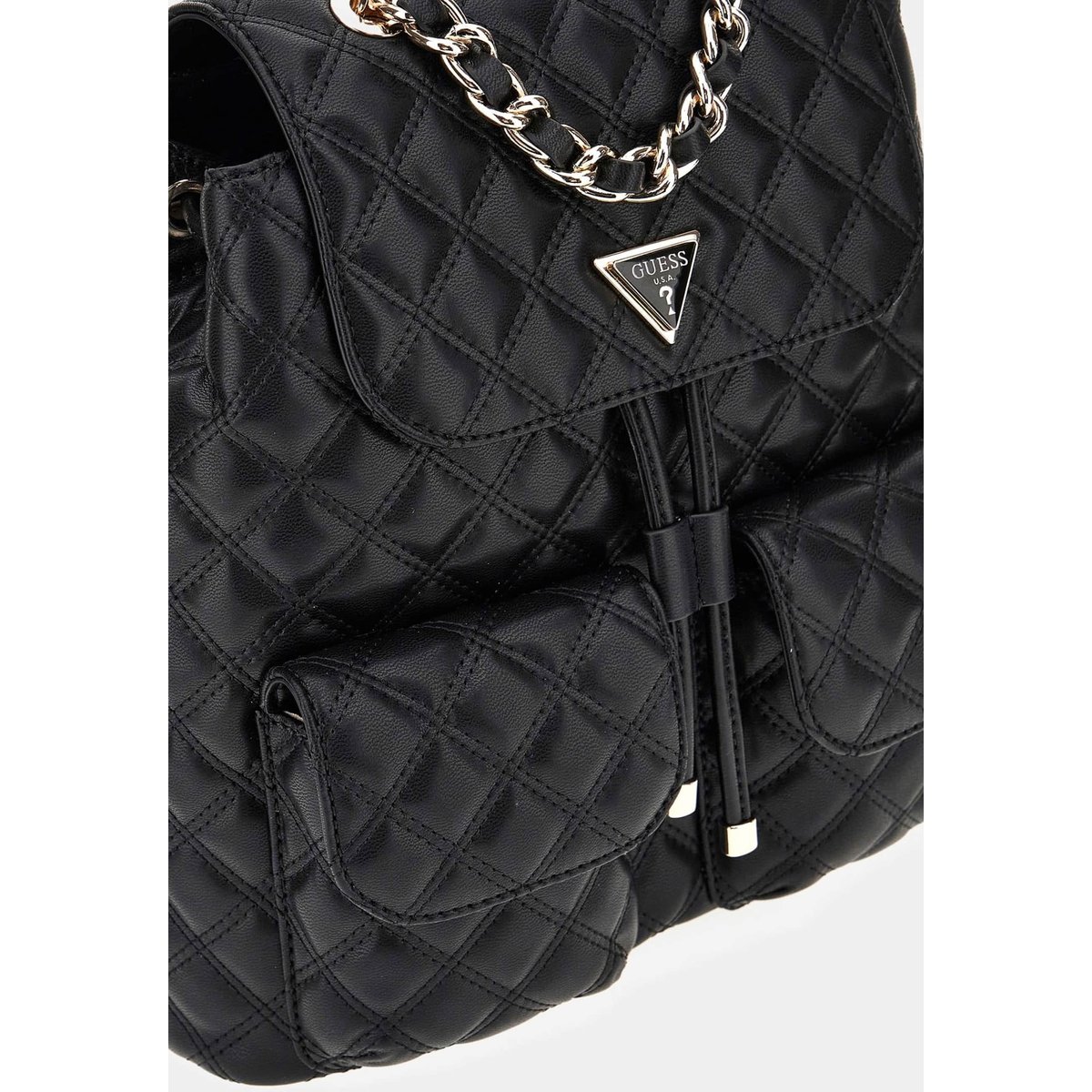 Sac À Dos Giully Surpiqué noir, GUESS
