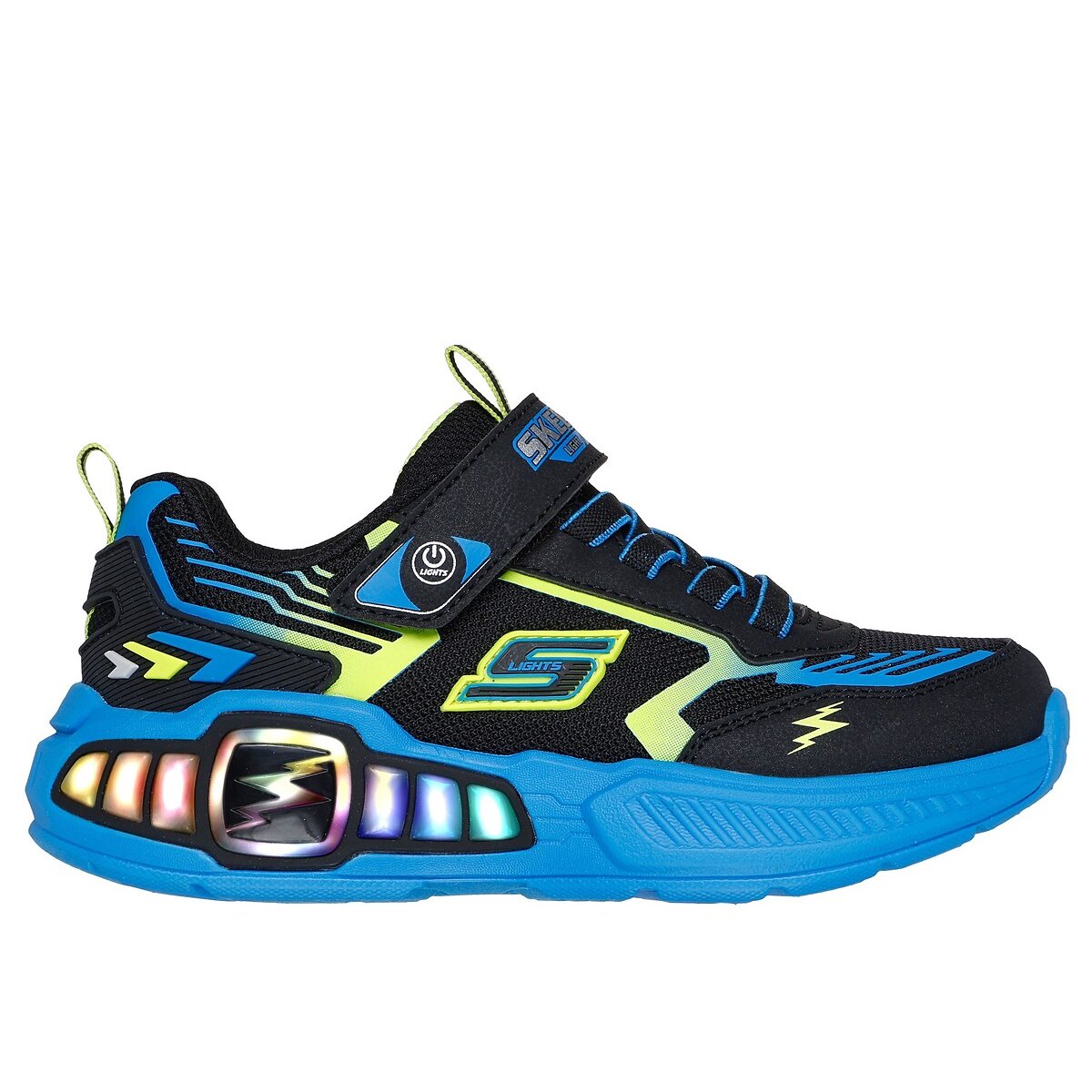 Baskets S-Light: Light Storm 3.0 noir/bleu, SKECHERS
