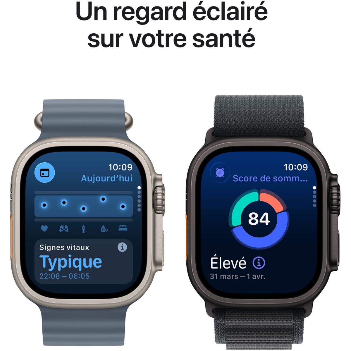 Montre connectée 49mm Tit Naturel Milanais Ultra 3 M Cellular marron, APPLE