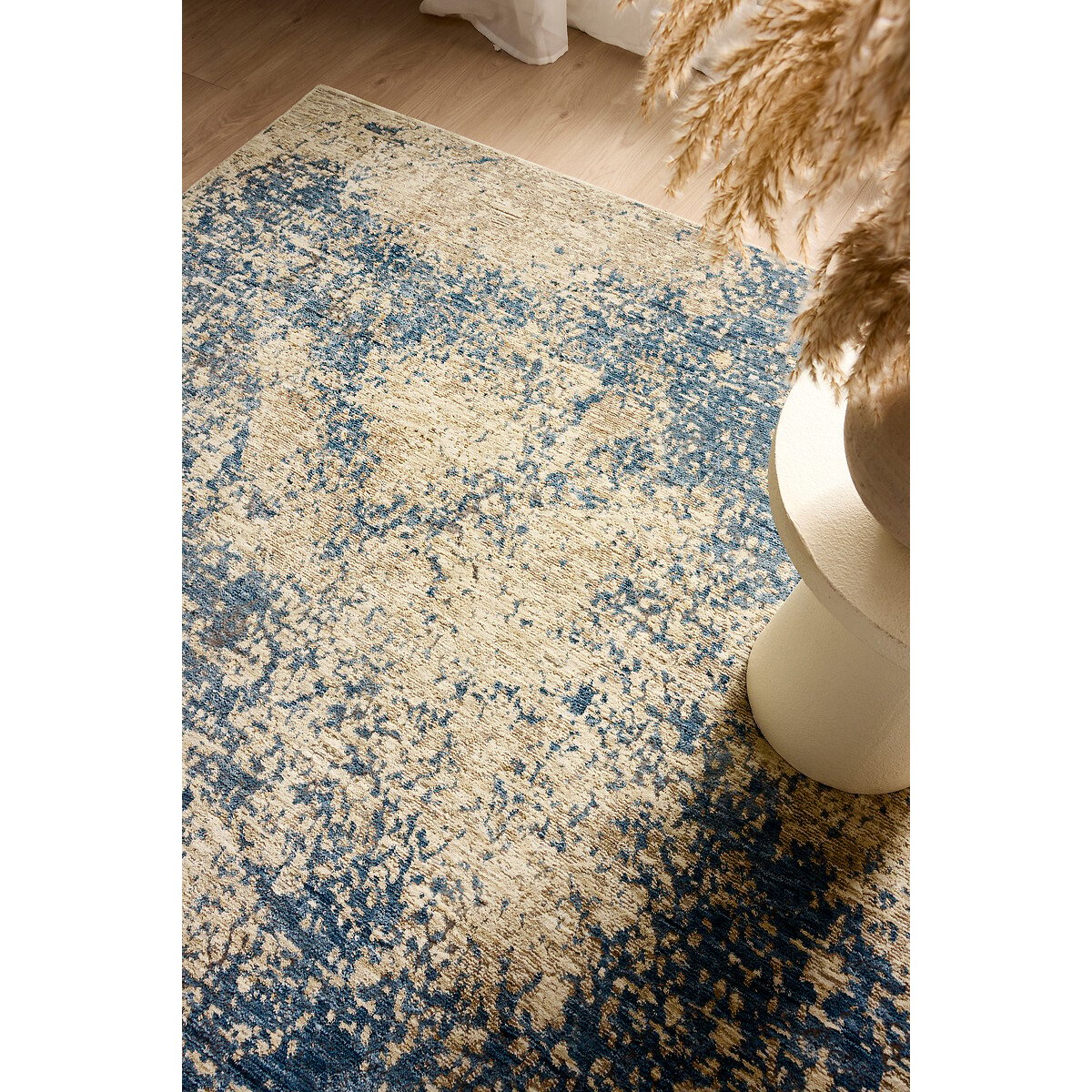 Oren Textured Rug blue, ORIGIN