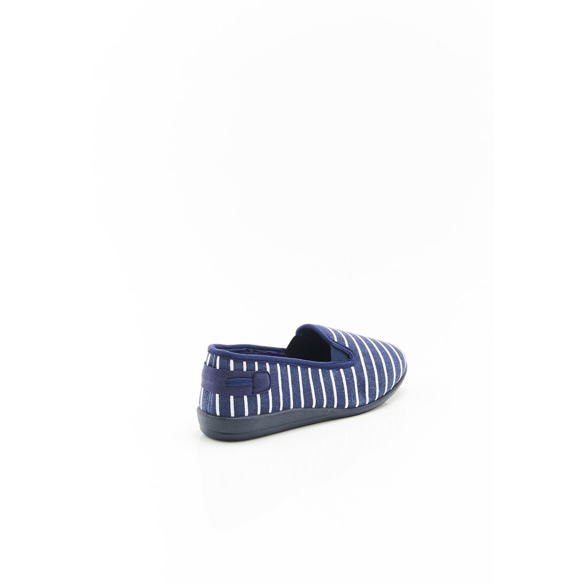 Chaussons rayés bleu marine rayé, DAMART