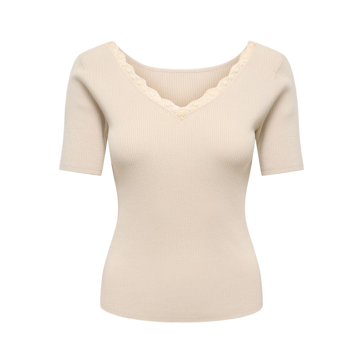 T-Shirt En Maille pumice stone, JDY