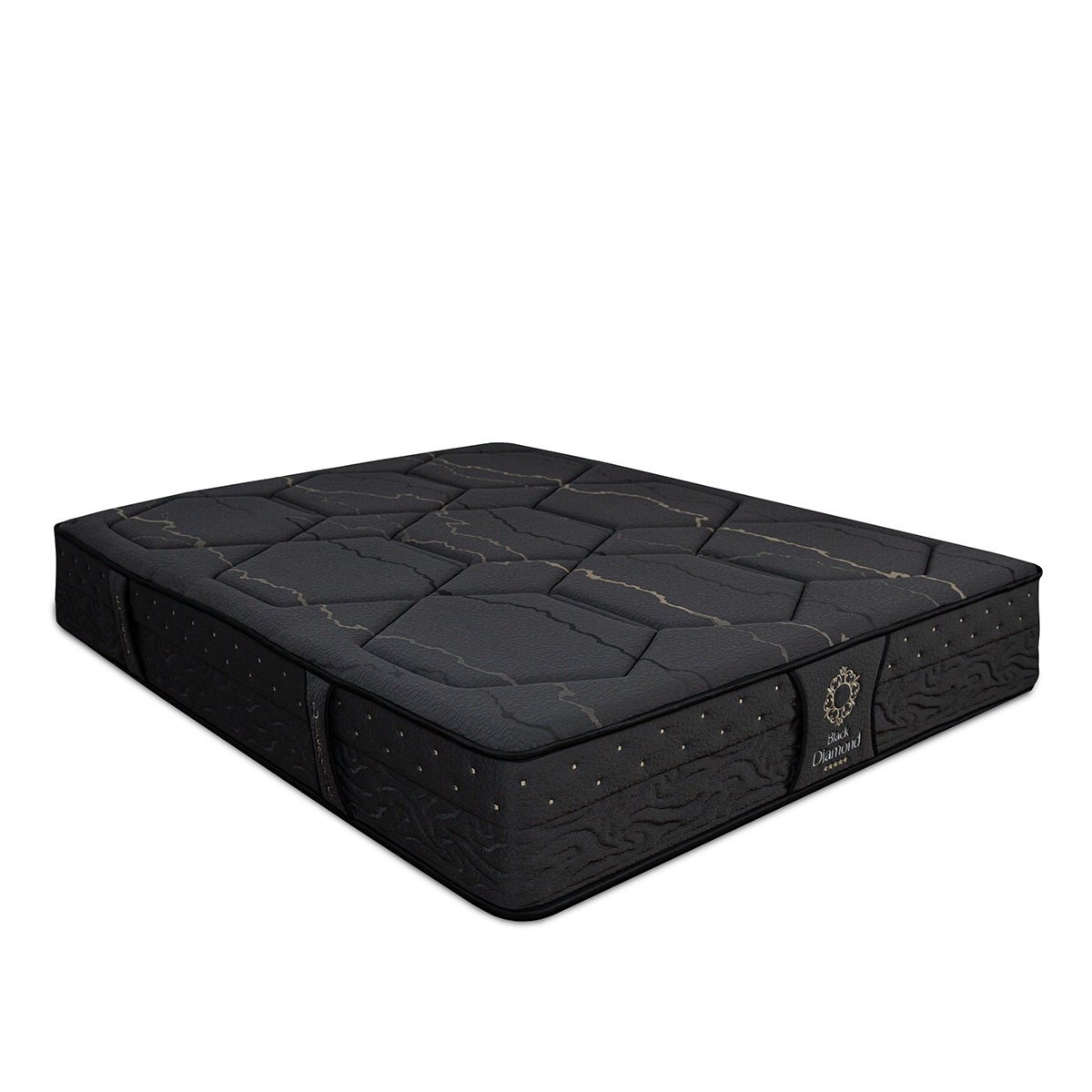 Matelas Hybride 32 cm BLACK DIAMOND noir, BELLECOUR