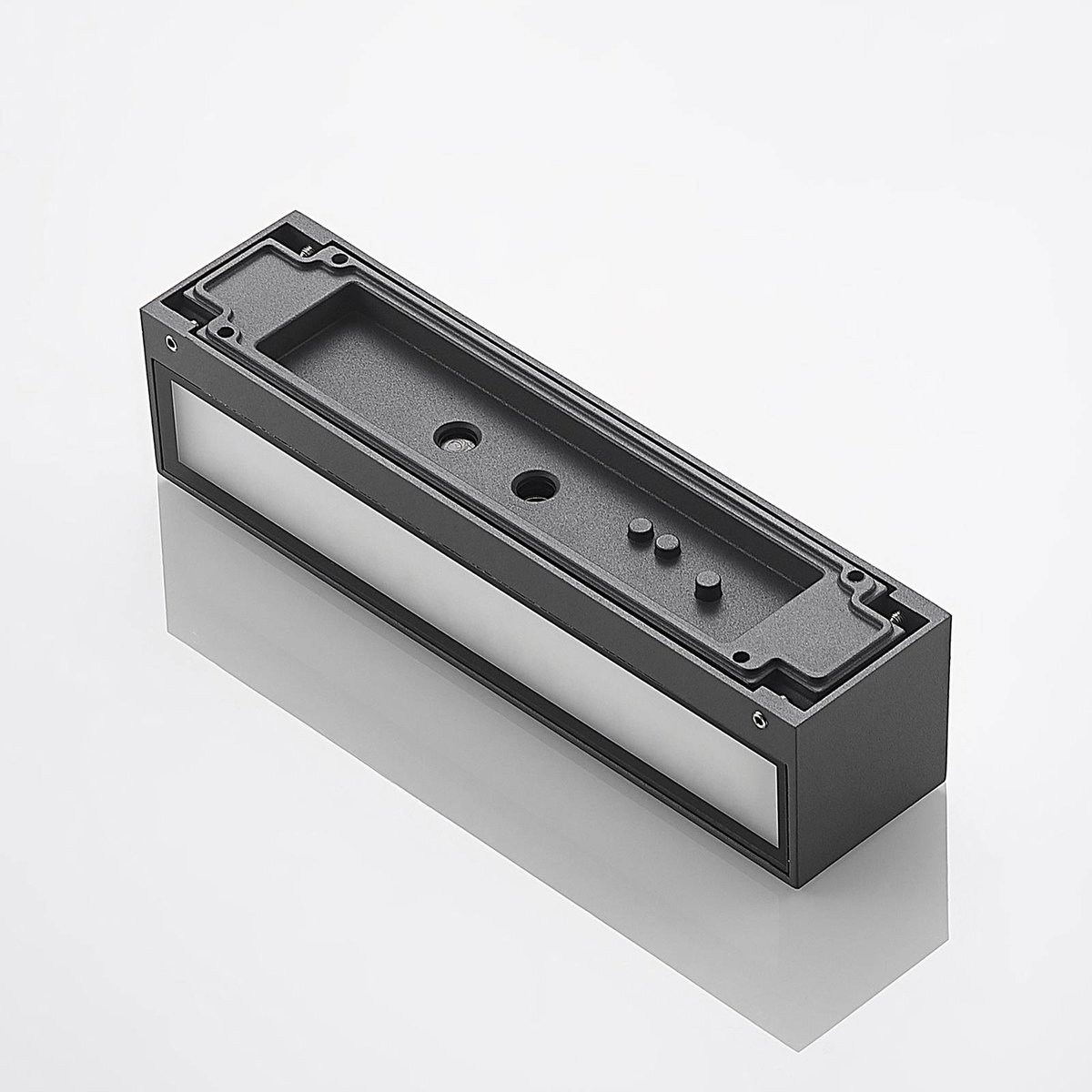 Applique extérieure en aluminium moderneLED anthracite, ARCCHIO