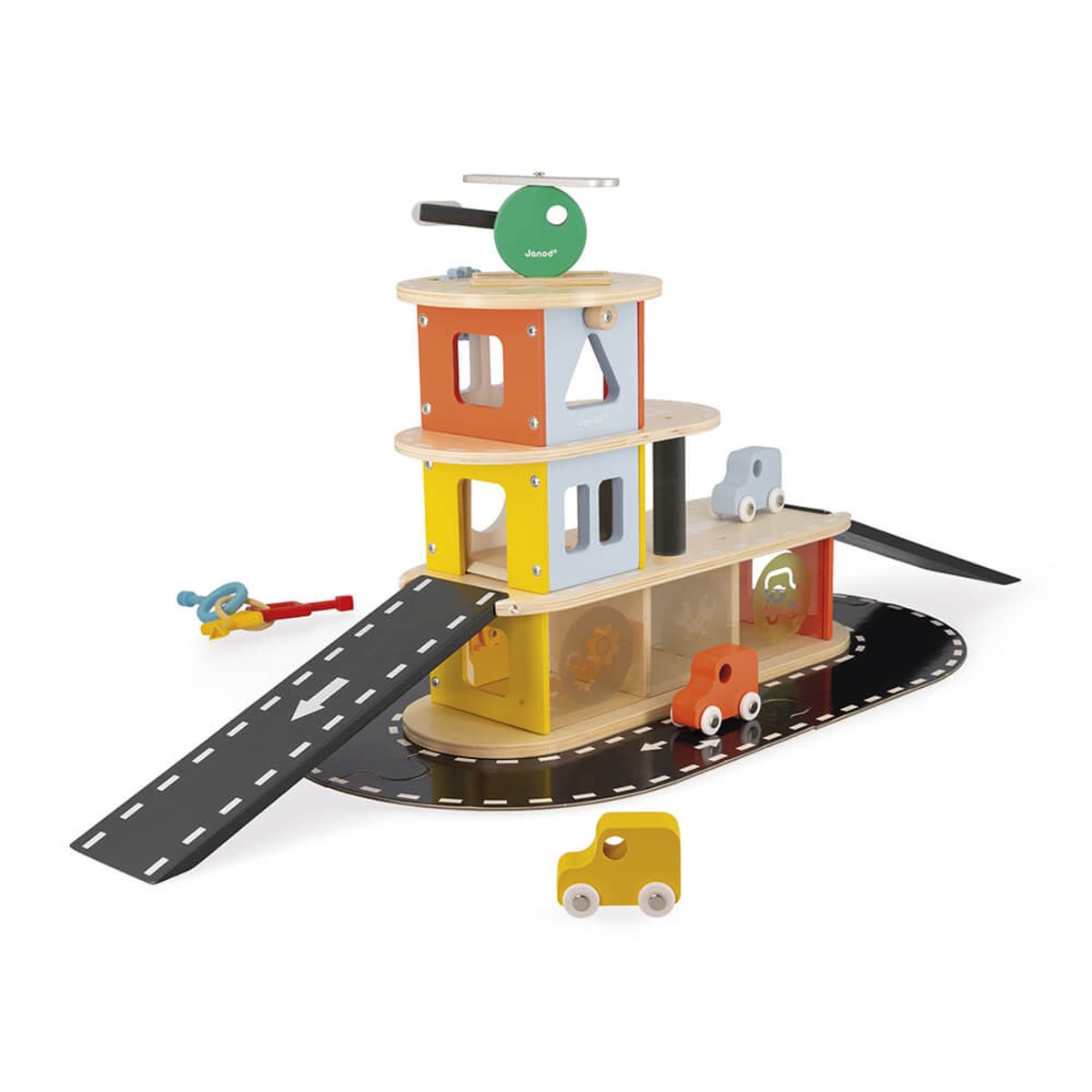 Garage Bolid orange, JANOD