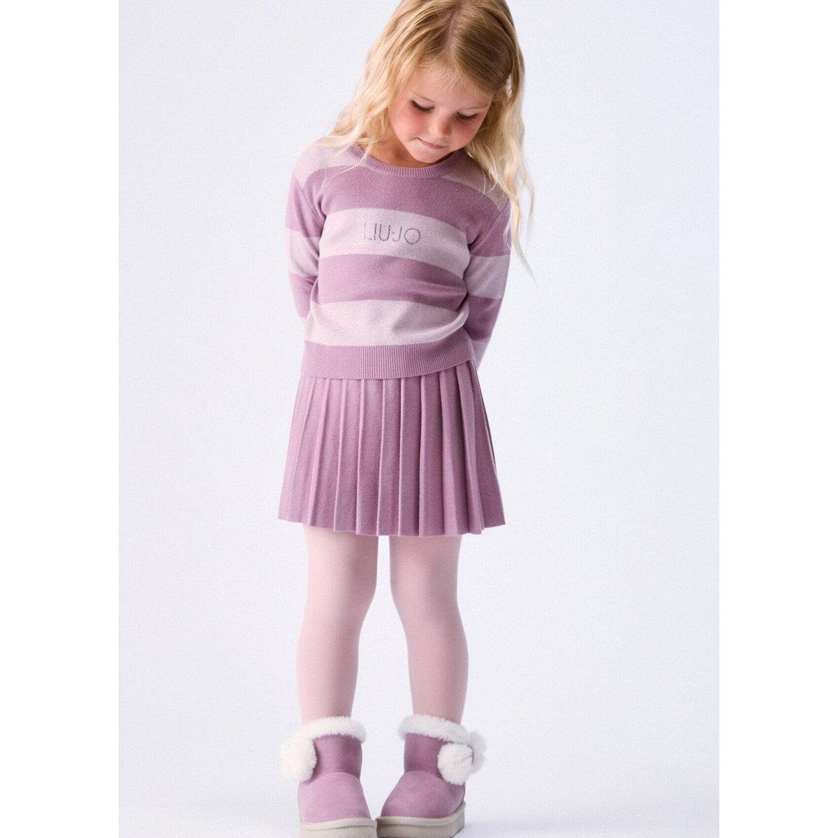 Ensemble en maille rose, LIU JO