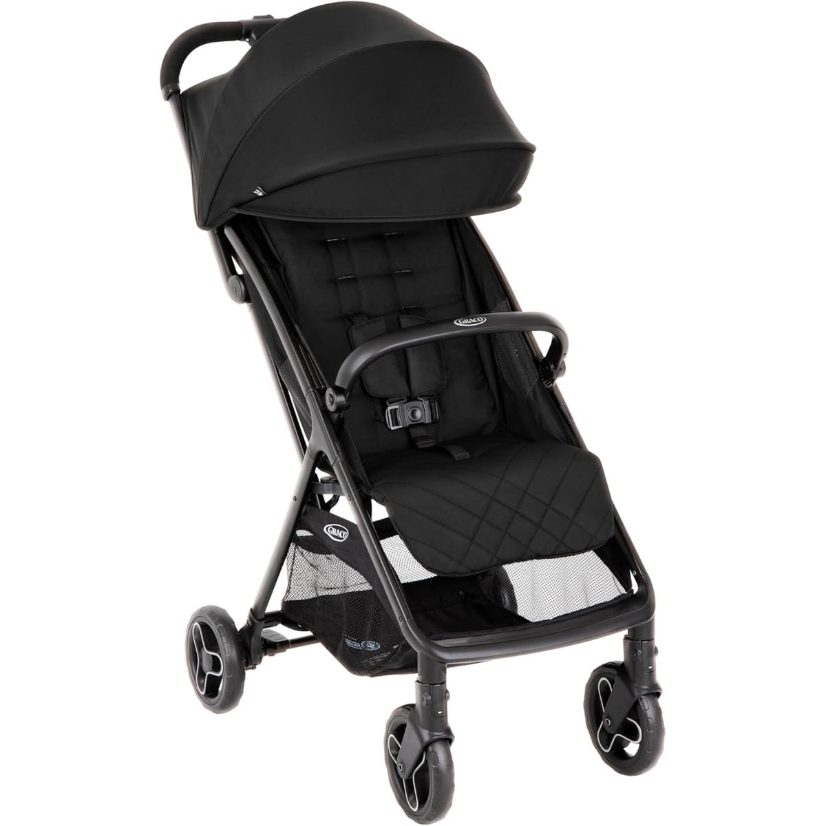 Myavo Poussette noir - Midnight couleur unique, GRACO
