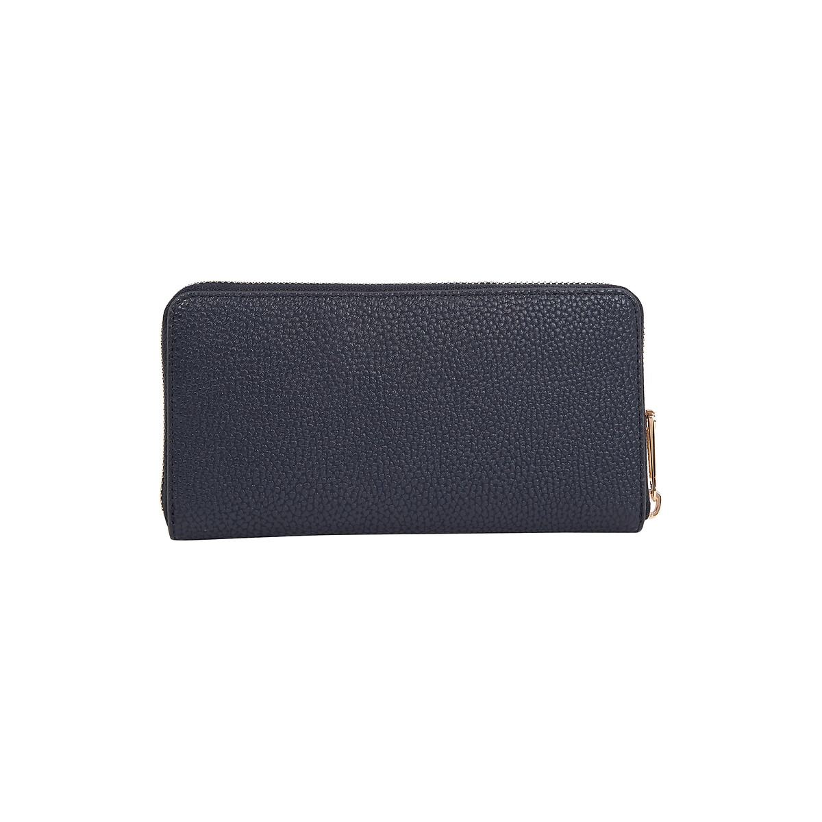 Portafoglio con cerniera rettangolare TH EMBLEM LARGE navy, TOMMY HILFIGER