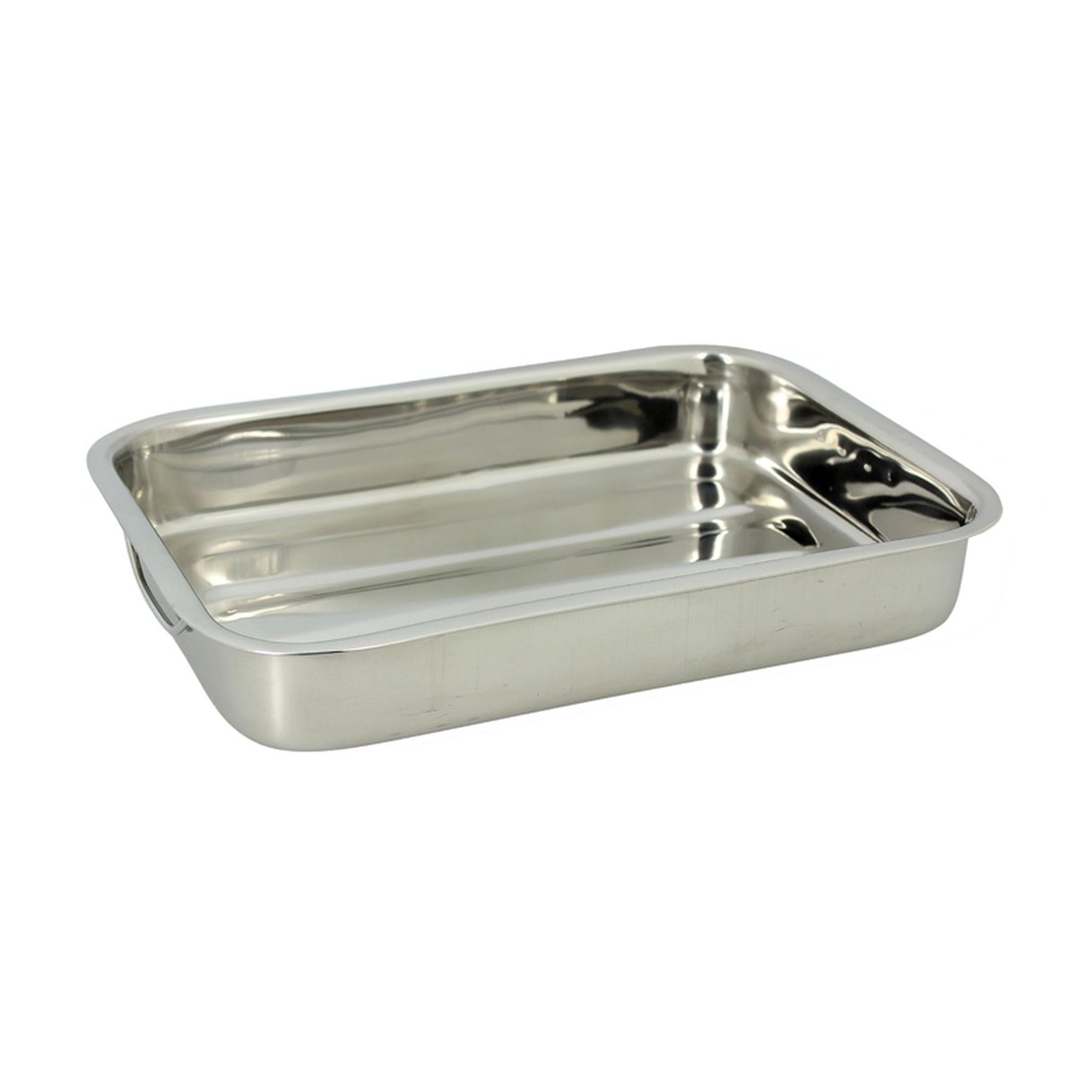 Plat à four 35x25 cm en acier inoxydable, HARRY inox, MENASTYL