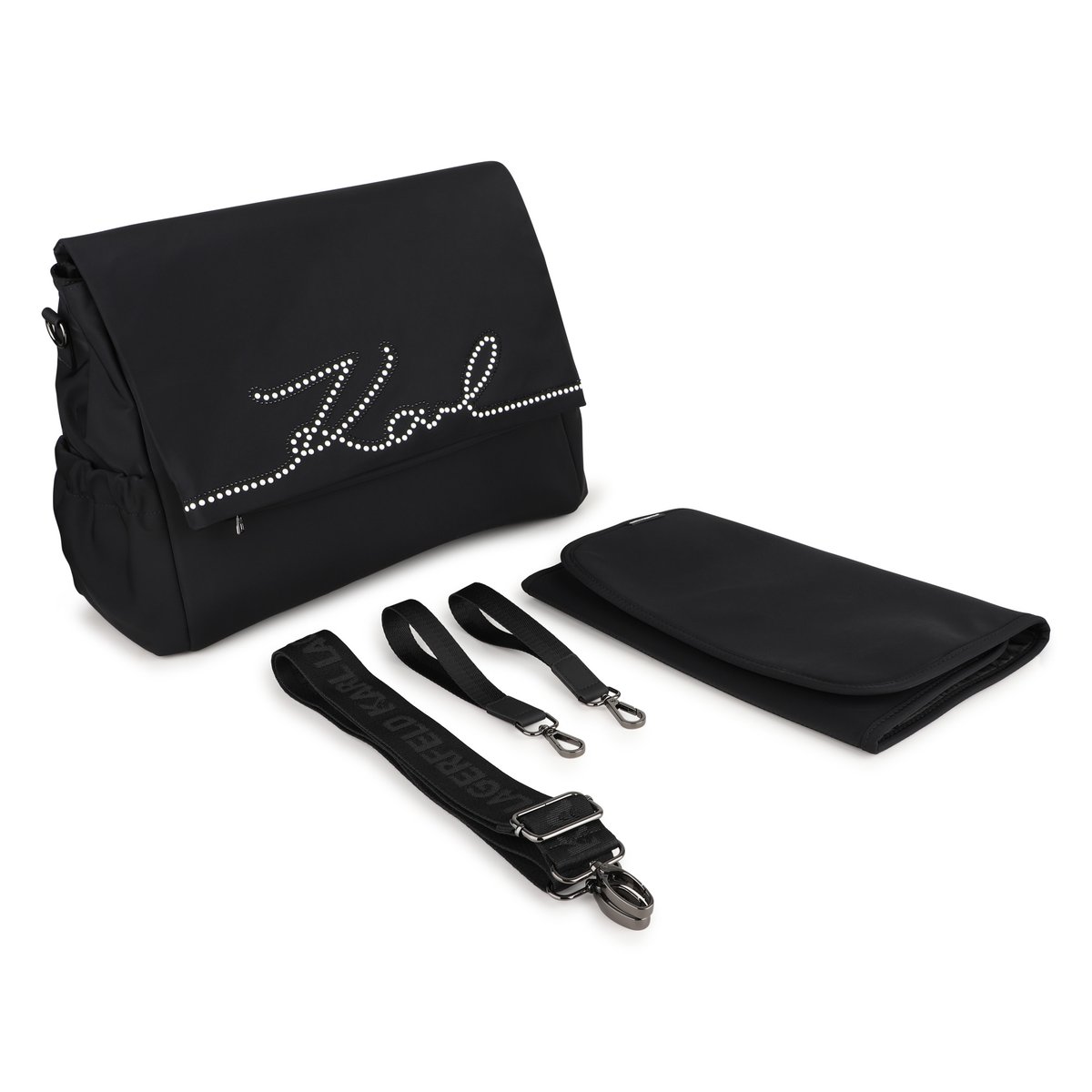 Sac à langer black, KARL LAGERFELD KIDS