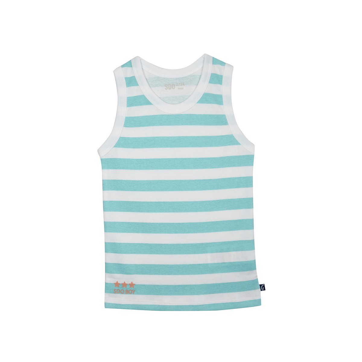 Lot de 2 debardeurs luis enfant bleu, SUCRE D'ORGE