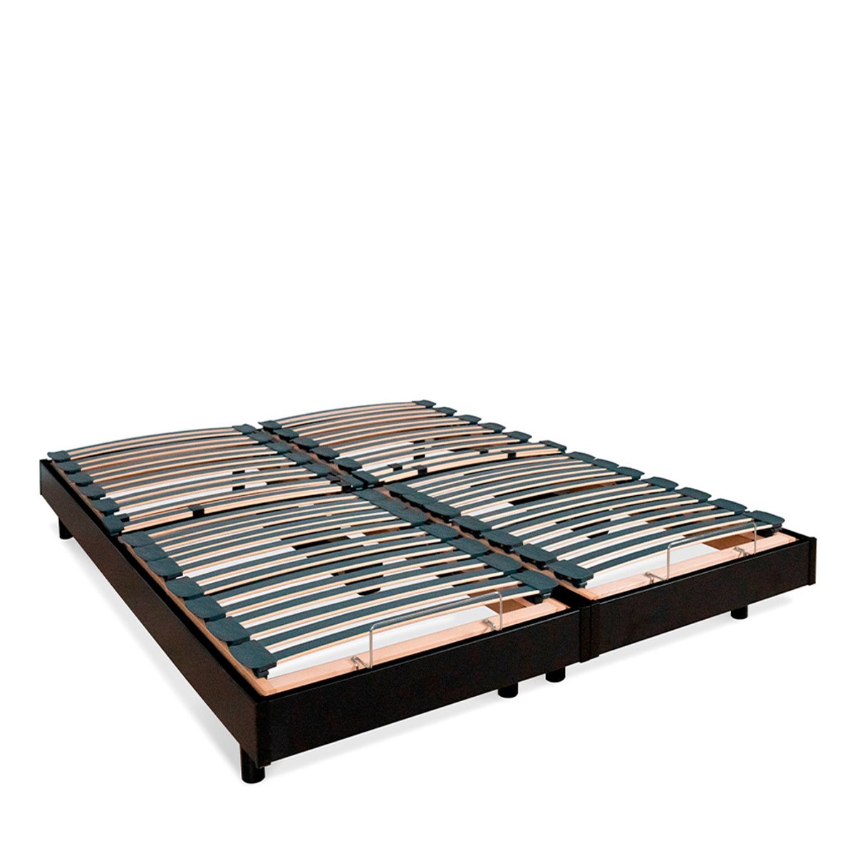 Ensemble Matelas Mémoire de forme ABSOLU avec sommier FLEX blanc, BELLECOUR