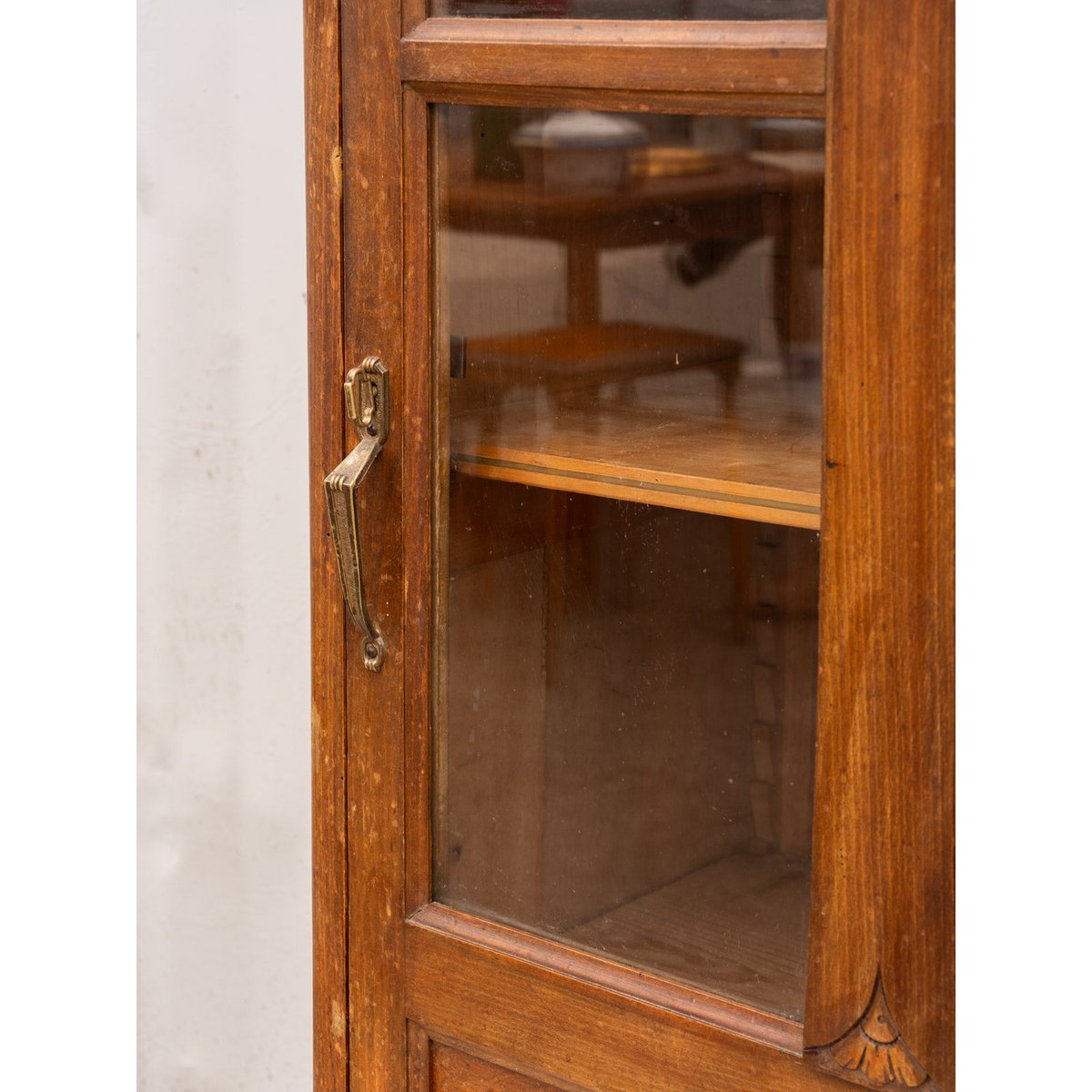 Armoire art déco en bois Blandine N°478 - Bon état bois foncé, DEBONGOUT