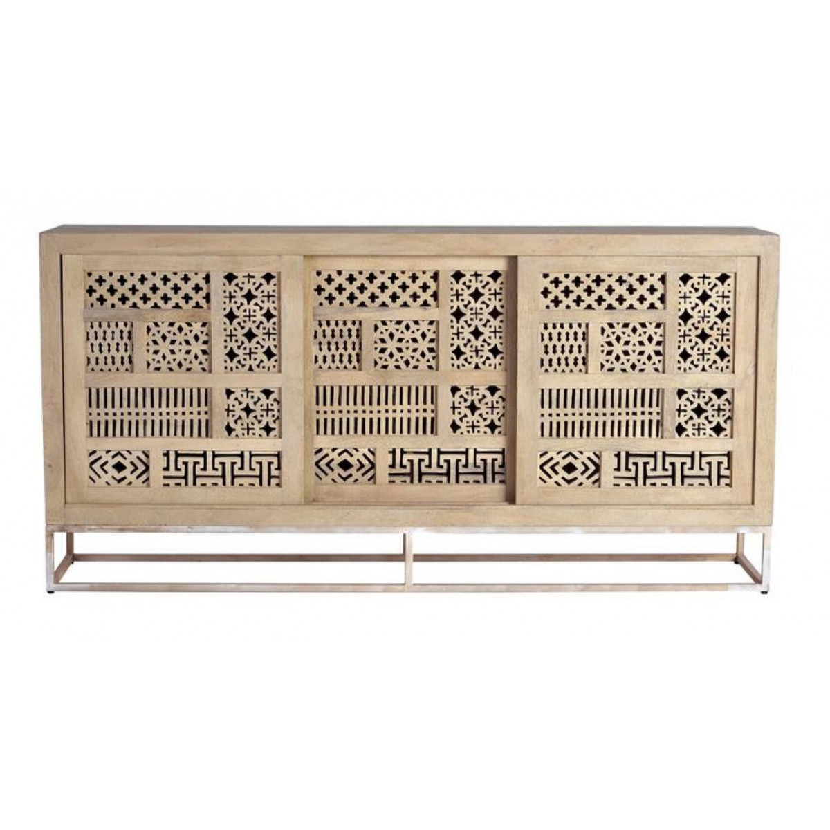 Bahut - FLORELLE marron, DECORATION D’AUTREFOIS