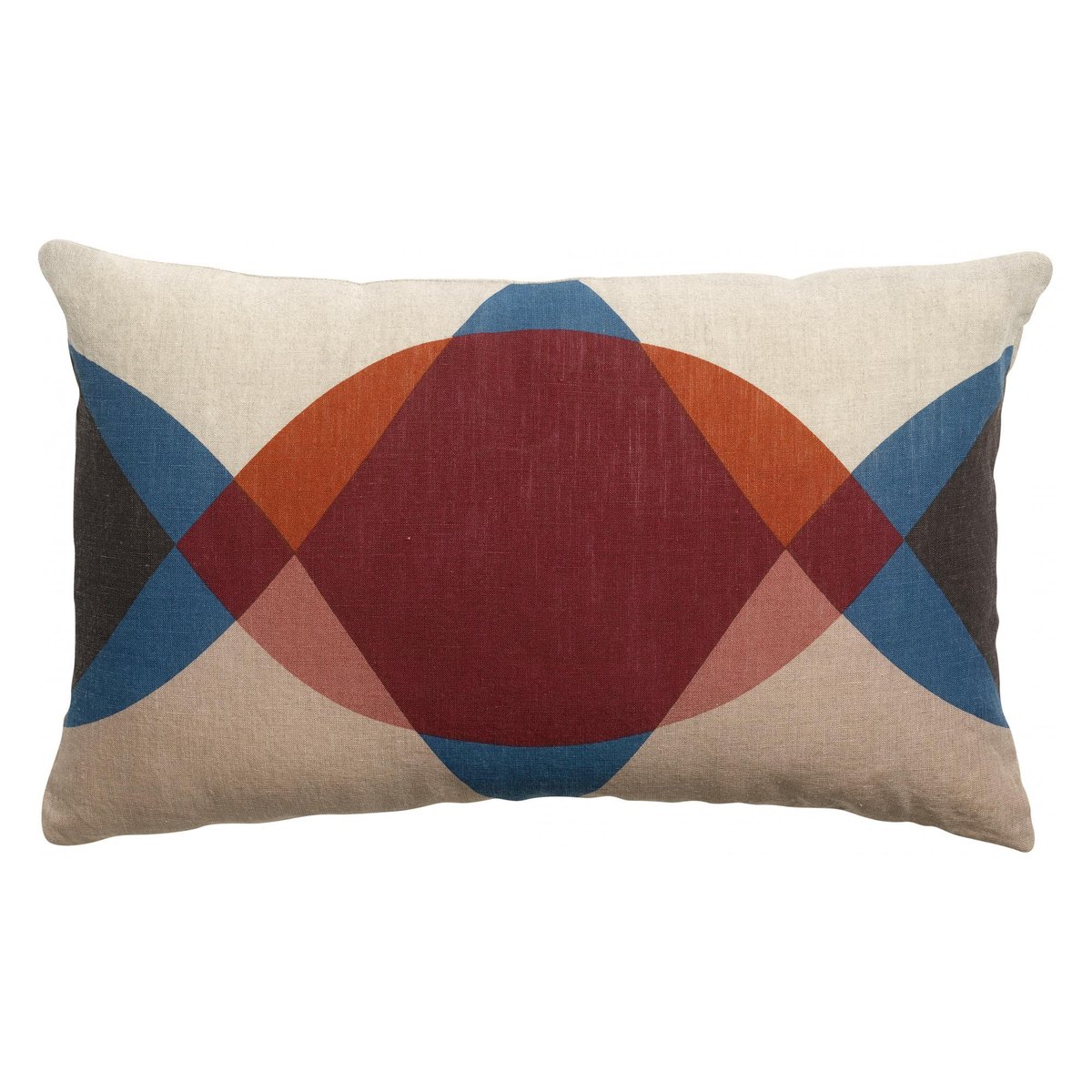 Coussin imprimé Zeff Malory dragee, VIVARAISE