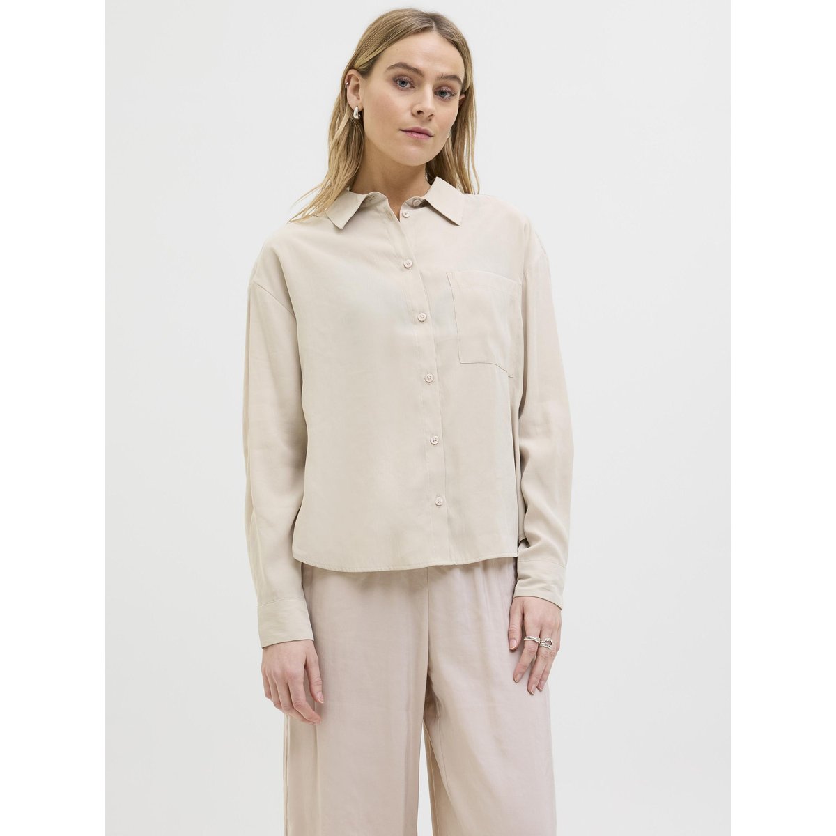 Chemise feather gray, JJXX
