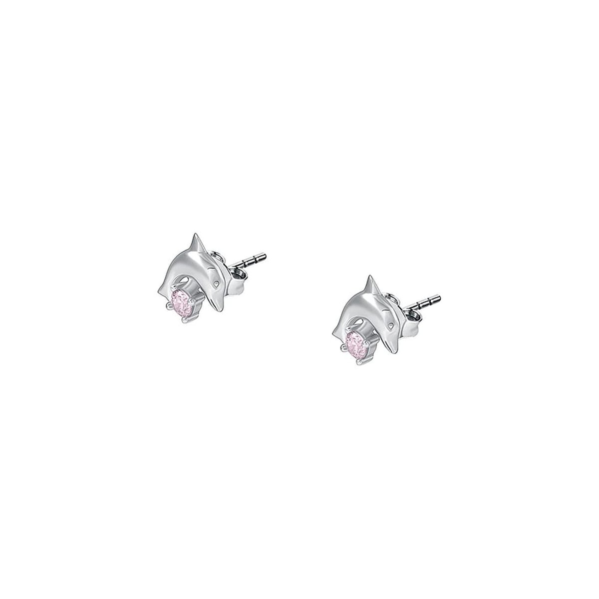 Boucles d'oreilles en Argent/oxyde de zirconium De Zirconium et Oxyde de zirconium argent, CLEOR