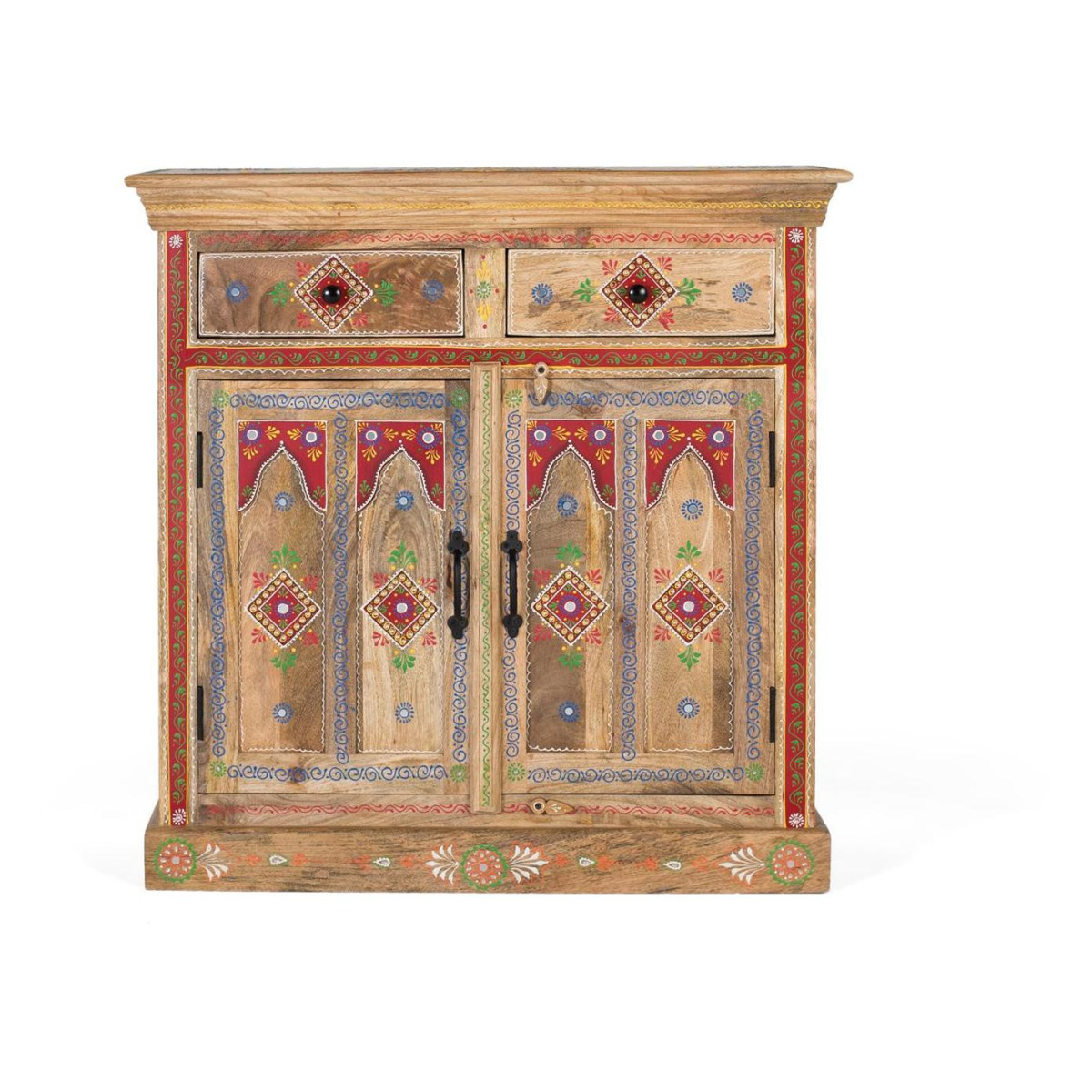 Buffet multicolore, DECORATION D’AUTREFOIS