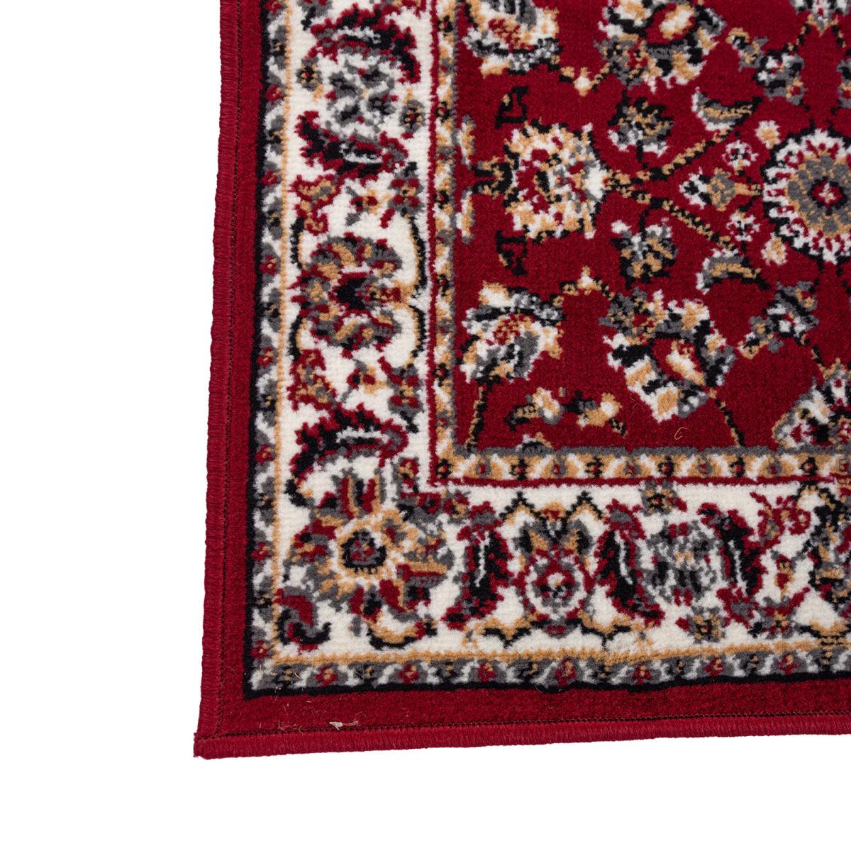Tapis oriental tissé motif ancestral LYN1 NOMED rouge, UN AMOUR DE TAPIS