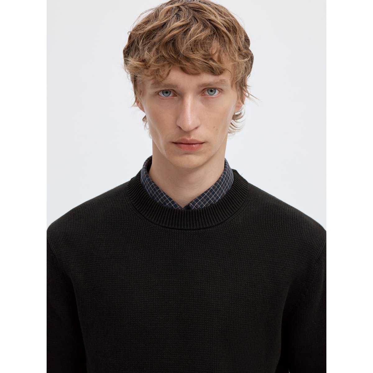Pullover noir - black, SELECTED