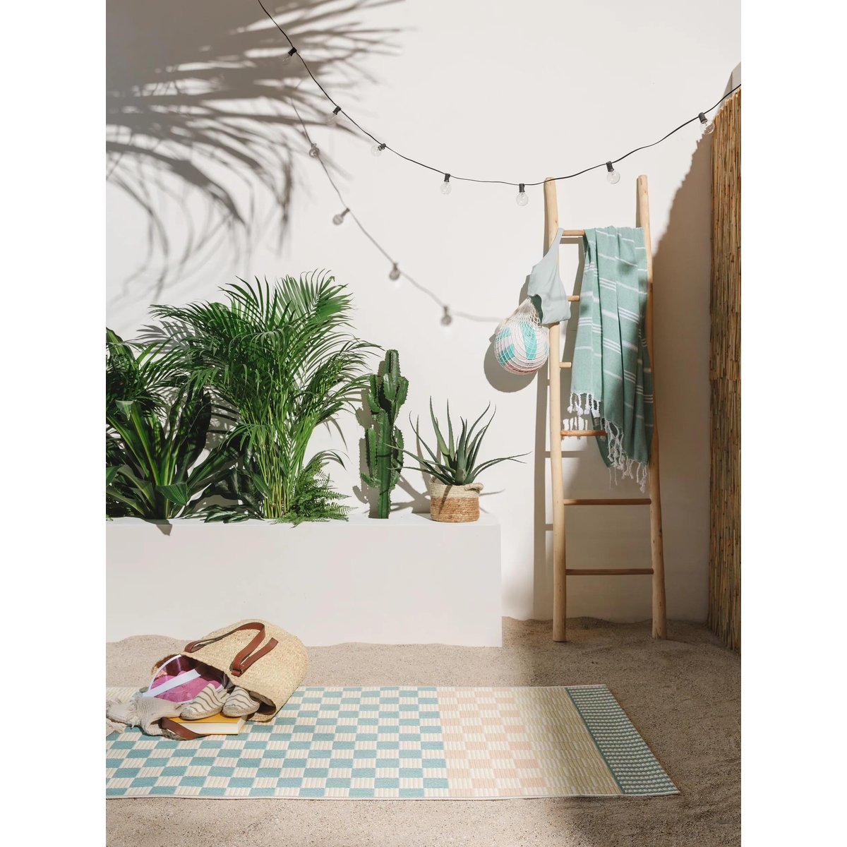 Tapis de couloir d'extérieur & intérieur CANDY multicouleur, BENUTA 