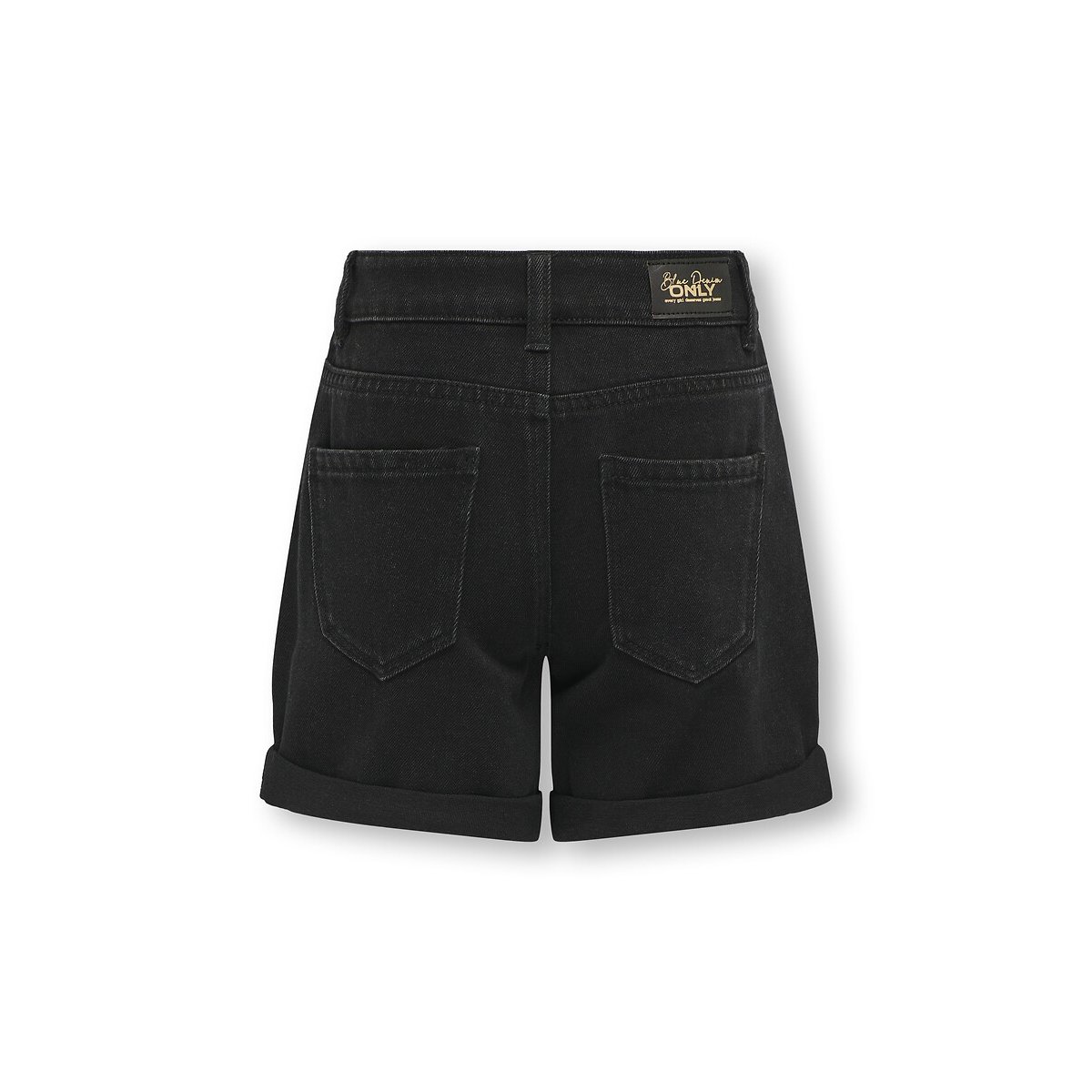 Denim Mom Shorts black, KIDS ONLY