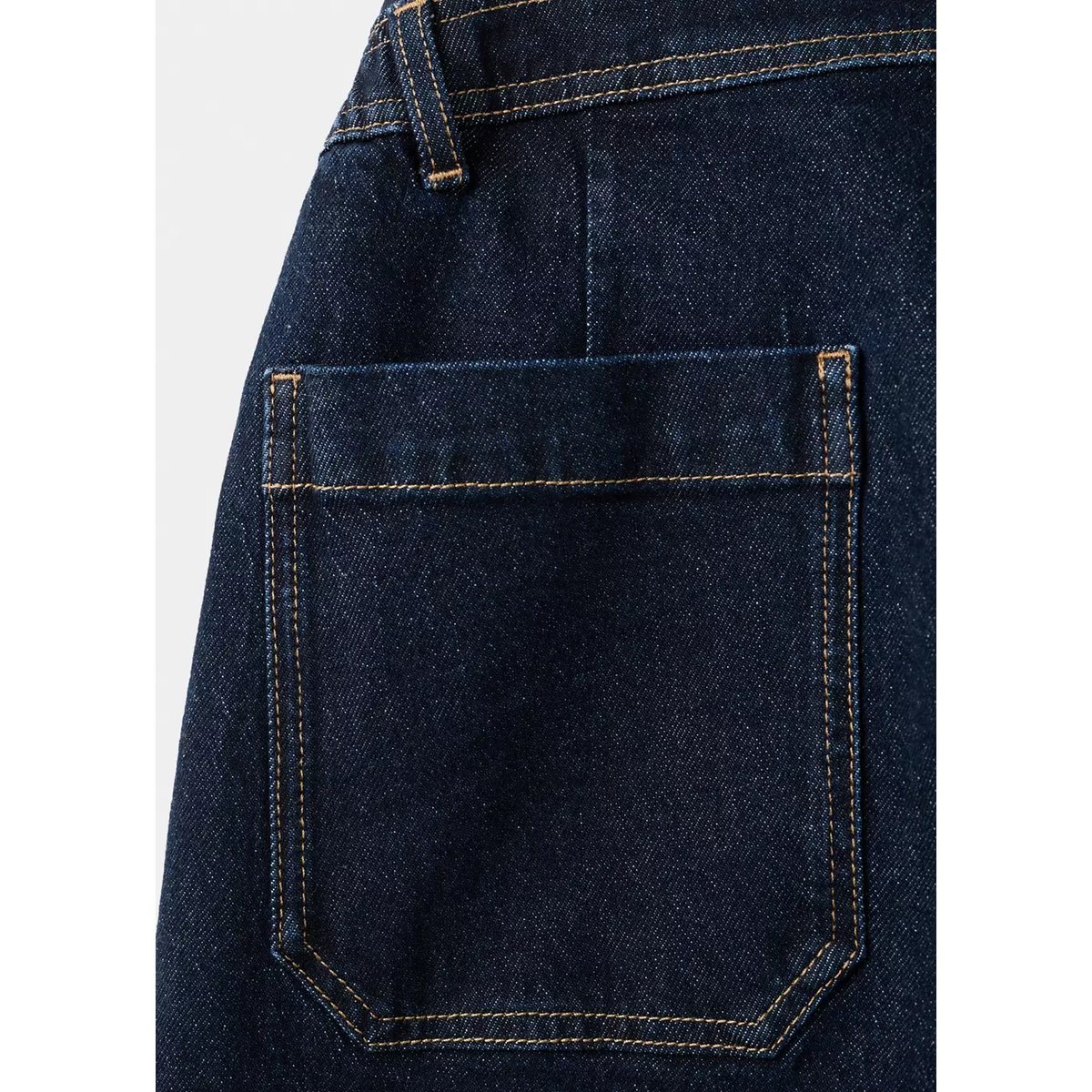 Jean large de grossesse bleu, MANGO