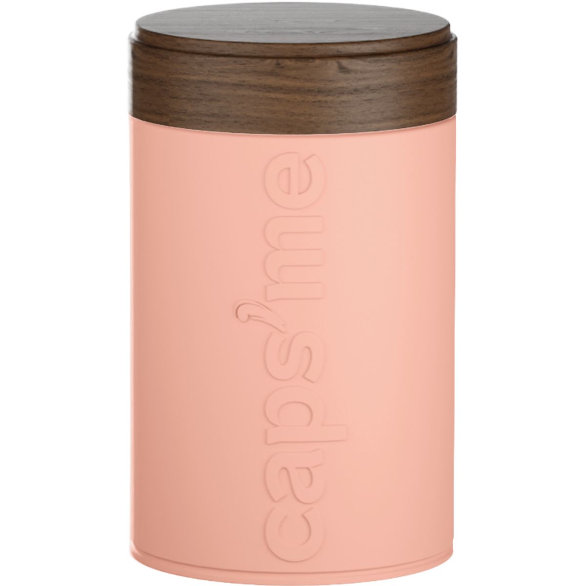 Boite à café à café rose contenance 250g couleur unique, CAPS ME