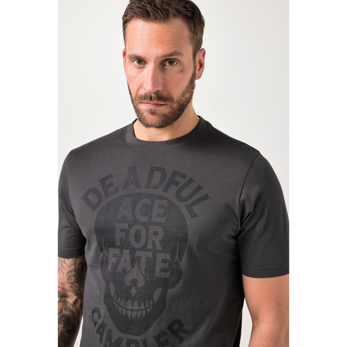 T-shirt, manches courtes marron tourbe, JP1880